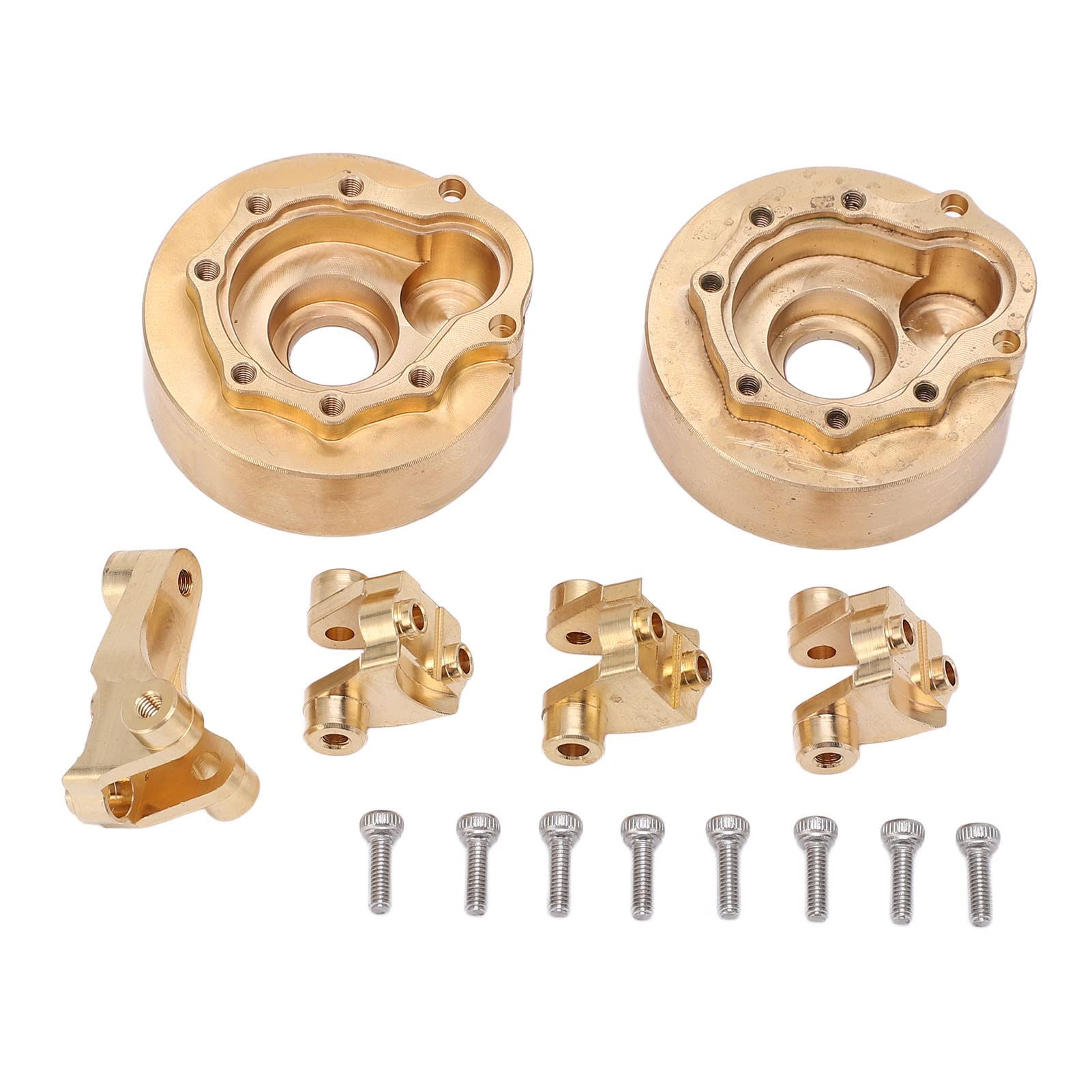 Wobythan RC Brass Steering Cup Set - RC Car Upgrade Parts for Enhanced Performance