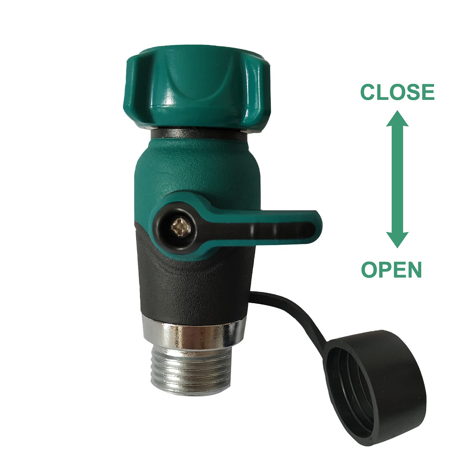 Heavy Duty Zinc Alloy Garden Hose Valve - 3/4