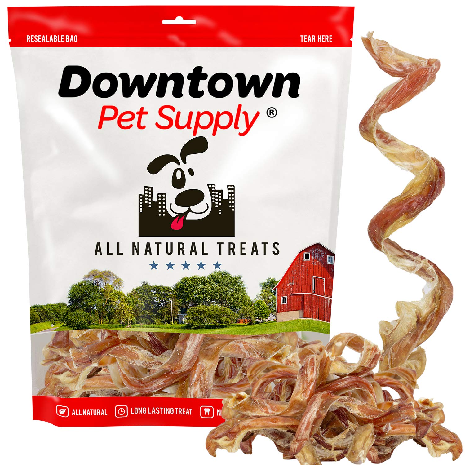 Premium Odorless Bully Sticks for Medium Dogs (7-9 inch) - All-Natural USA Beef Dog Dental Chews - Protein, Vitamins & Minerals Rich - Rawhide-Free, Long-Lasting Dog Treats (5 Count) - Perfect for Training, Teething & Dental Health Care