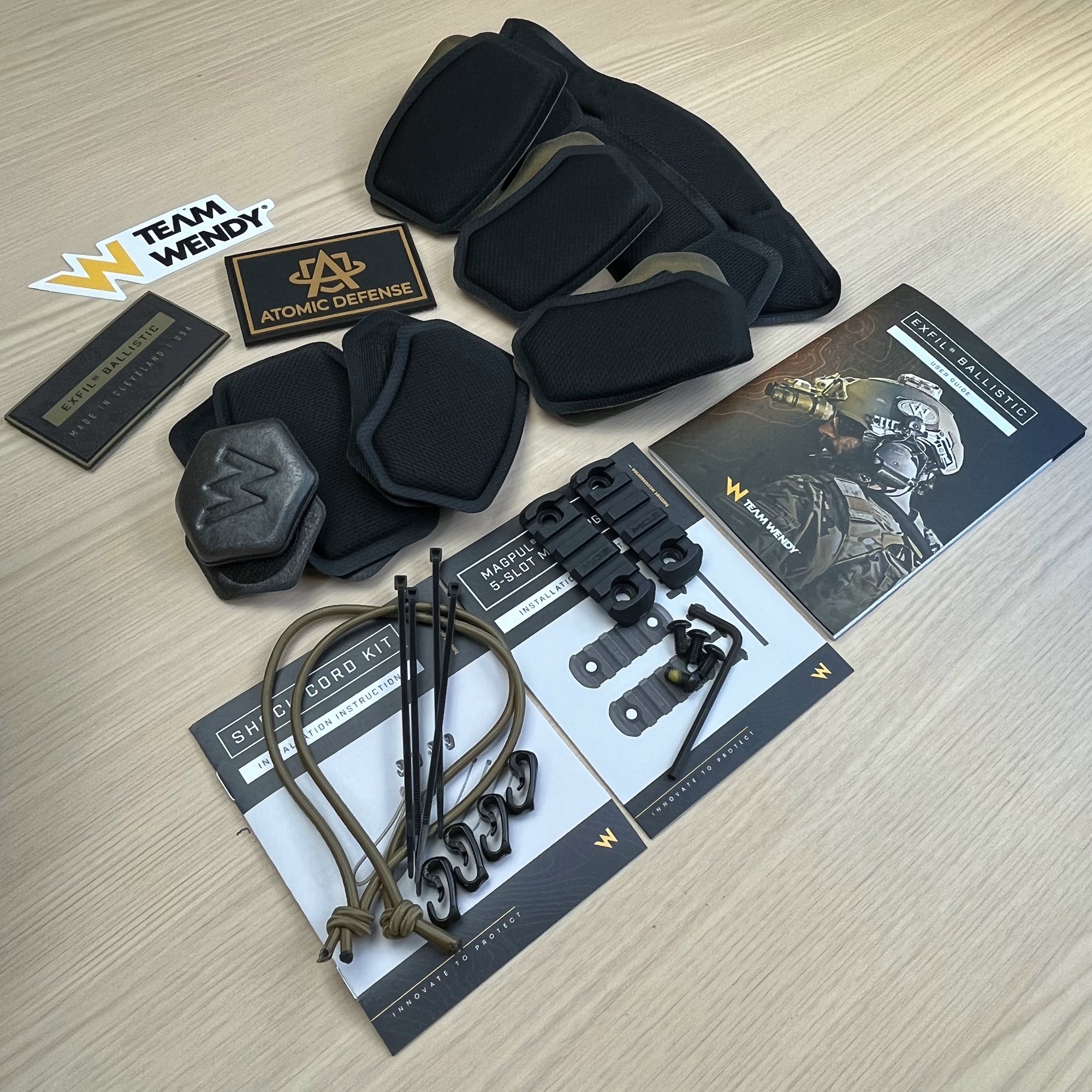 Team Wendy Exfil Ballistic Helmet - Tactical Hybrid Composite Shell with EXFIL Rail 3.0 System | Military & Law Enforcement Combat Helmet for Special Ops, SWAT & Outdoor Shooting