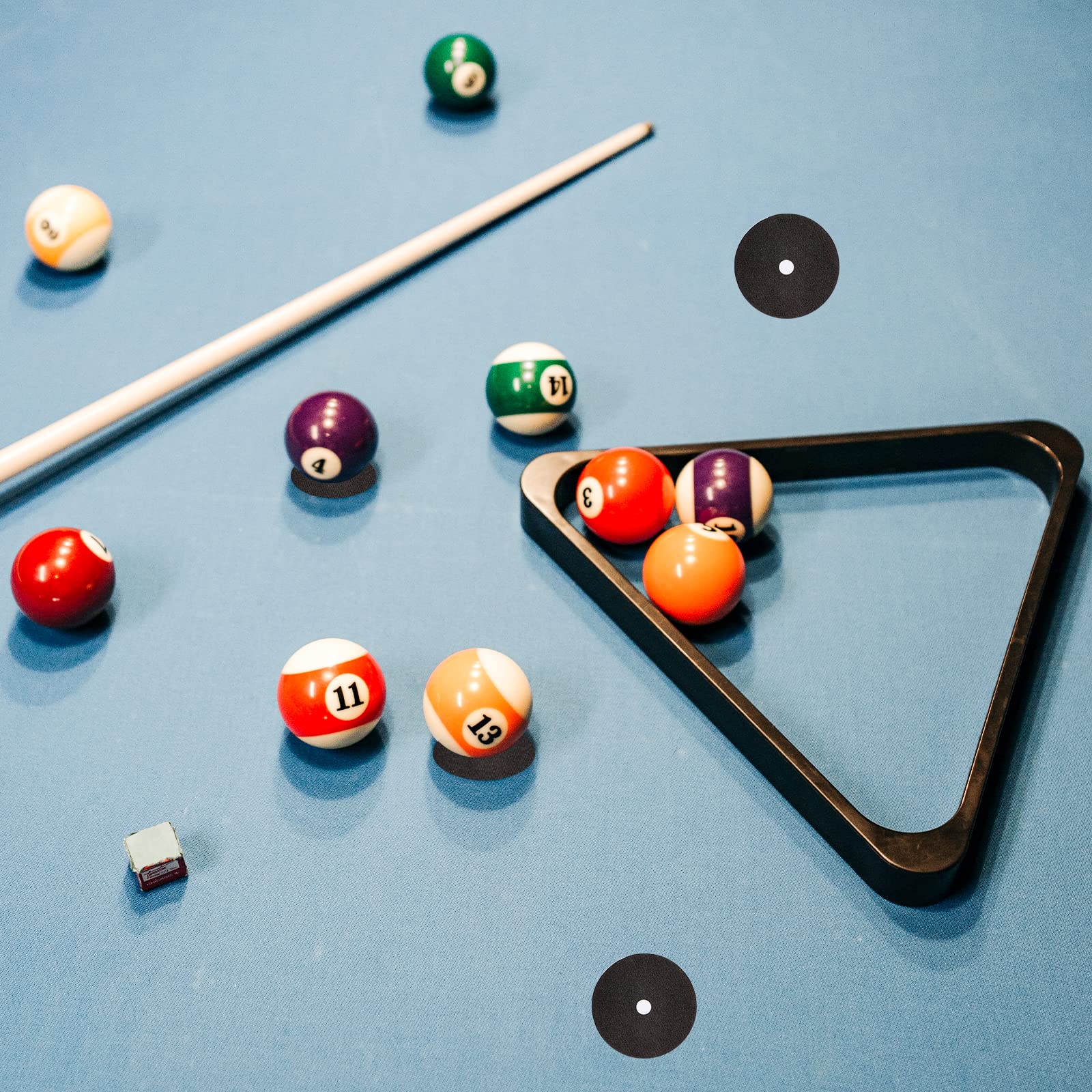 30-Piece Pool Table Marker Dots - Billiard Spot Stickers & Position Markers for Practice | Perfect for Training, Game Setup & Precision Shots