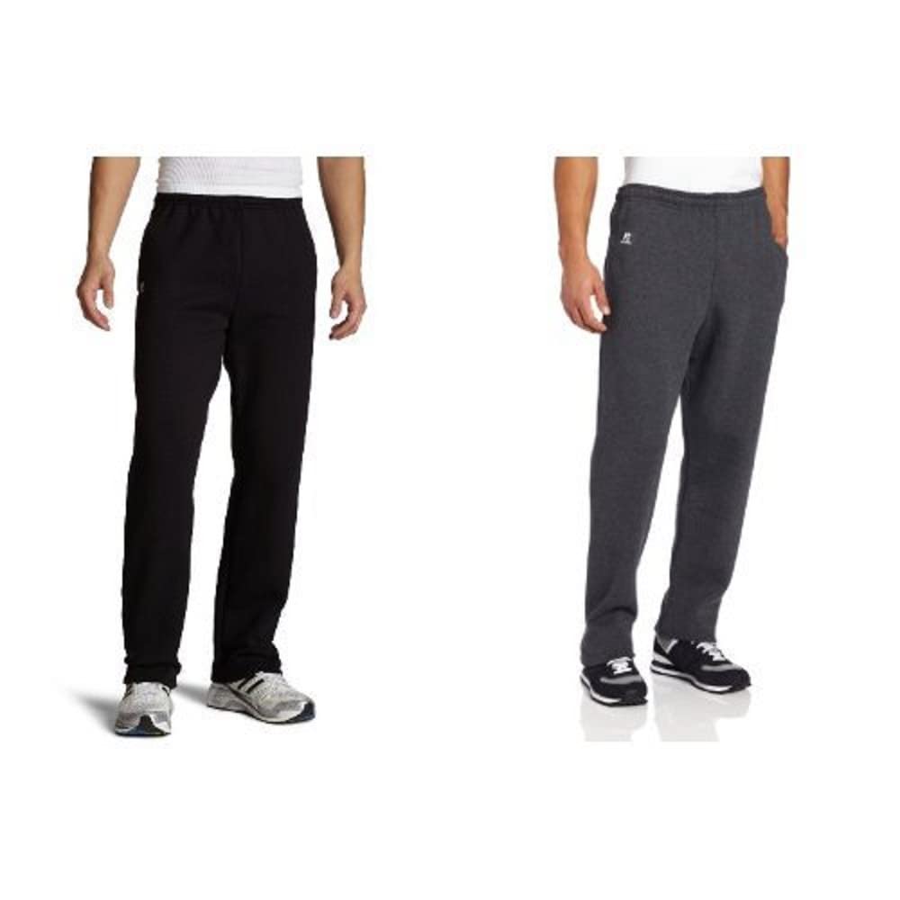 Russell Athletic Men's Dri-Power Fleece Sweatpants with Pockets - Relaxed Fit, Moisture Wicking for Gym, Lounge & Casual Wear