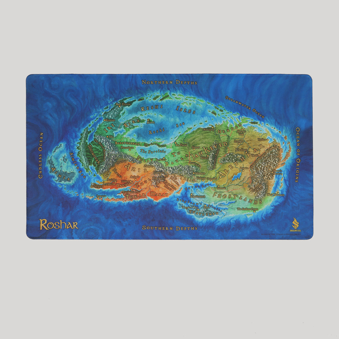 Premium Roshar Playmat - Durable & Non-Slip Gaming Surface for Magic: The Gathering, Yu-Gi-Oh!, and Card Games - Perfect for Tournaments, Home Play, and Collectors