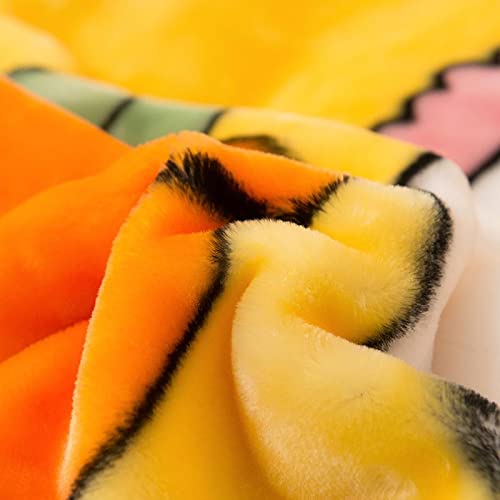 Premium Korean Mink Blanket - Heavyweight 2 Ply Fleece Blanket Twin Size 60