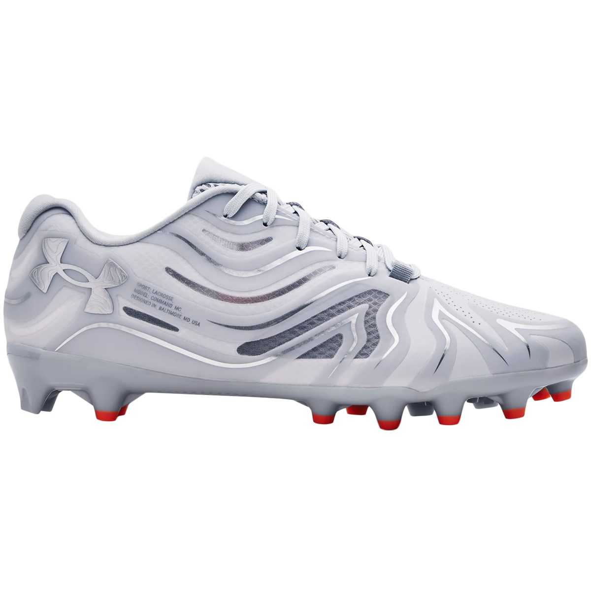 Command MC Lacrosse Cleats - Lightweight & Durable Men's Lacrosse Shoes for Enhanced Traction & Performance on Field | Perfect for Games, Training & Turf Play