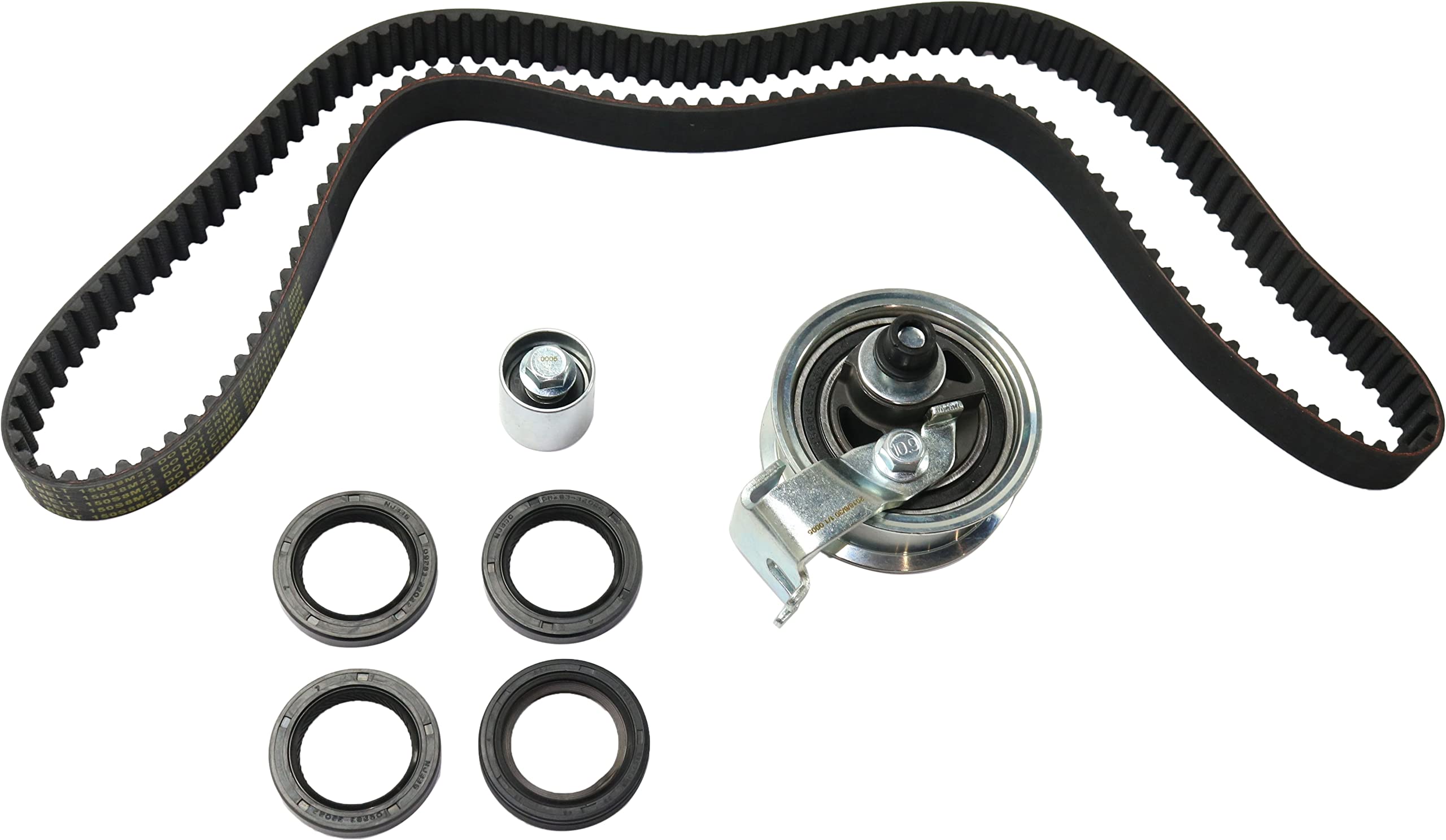 Garage-Pro Complete Timing Belt Kit with Water Pump & Valve Cover Gasket - Compatible with 1.8L Volkswagen Jetta (2000-2005) & Beetle (1999-2005) - Engine Maintenance & Performance Upgrade for Smooth Driving
