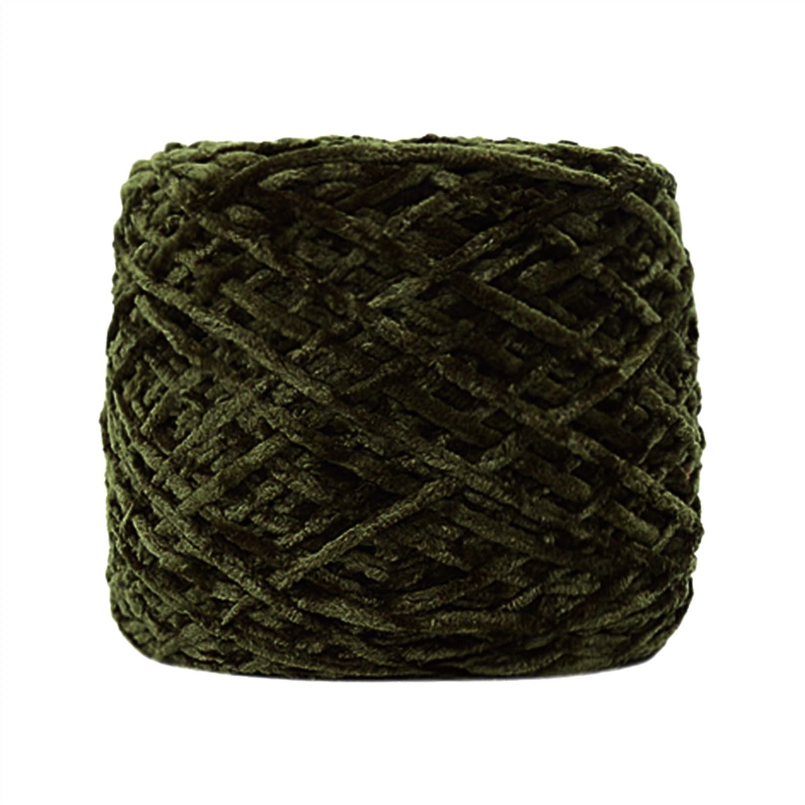 Premium Crochet Kit with Gold Velvet Yarn - Soft Roving Wool for Scarves, Warm Hats & DIY Knitting Projects - 3.5mm Thickness (Color K) - Perfect for Winter Crafts, Gift Making & Cozy Home Decor