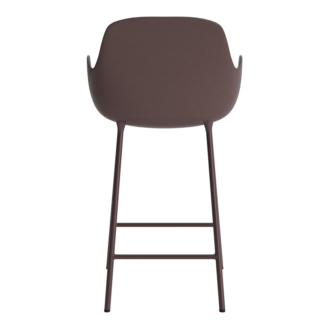 Modern Form Bar Armchair - Stylish and Comfortable Bar Stool for Kitchen, Dining, and Lounge Areas - Perfect for Home, Cafe, and Restaurant Use