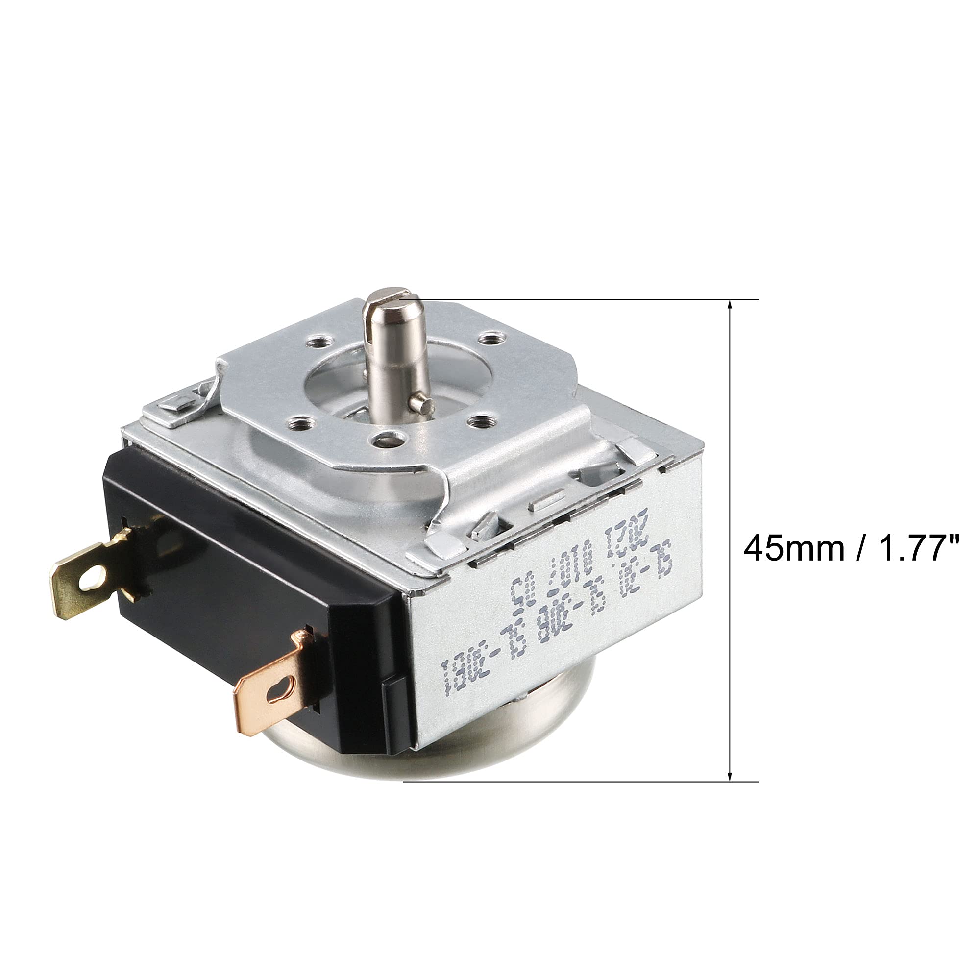 uxcell 30M Timer Switch Replacement for Microwave Oven - 30 Minute Round Shaft Controller for Electronic Cookers | Perfect for Kitchen Appliances & Cooking Time Management