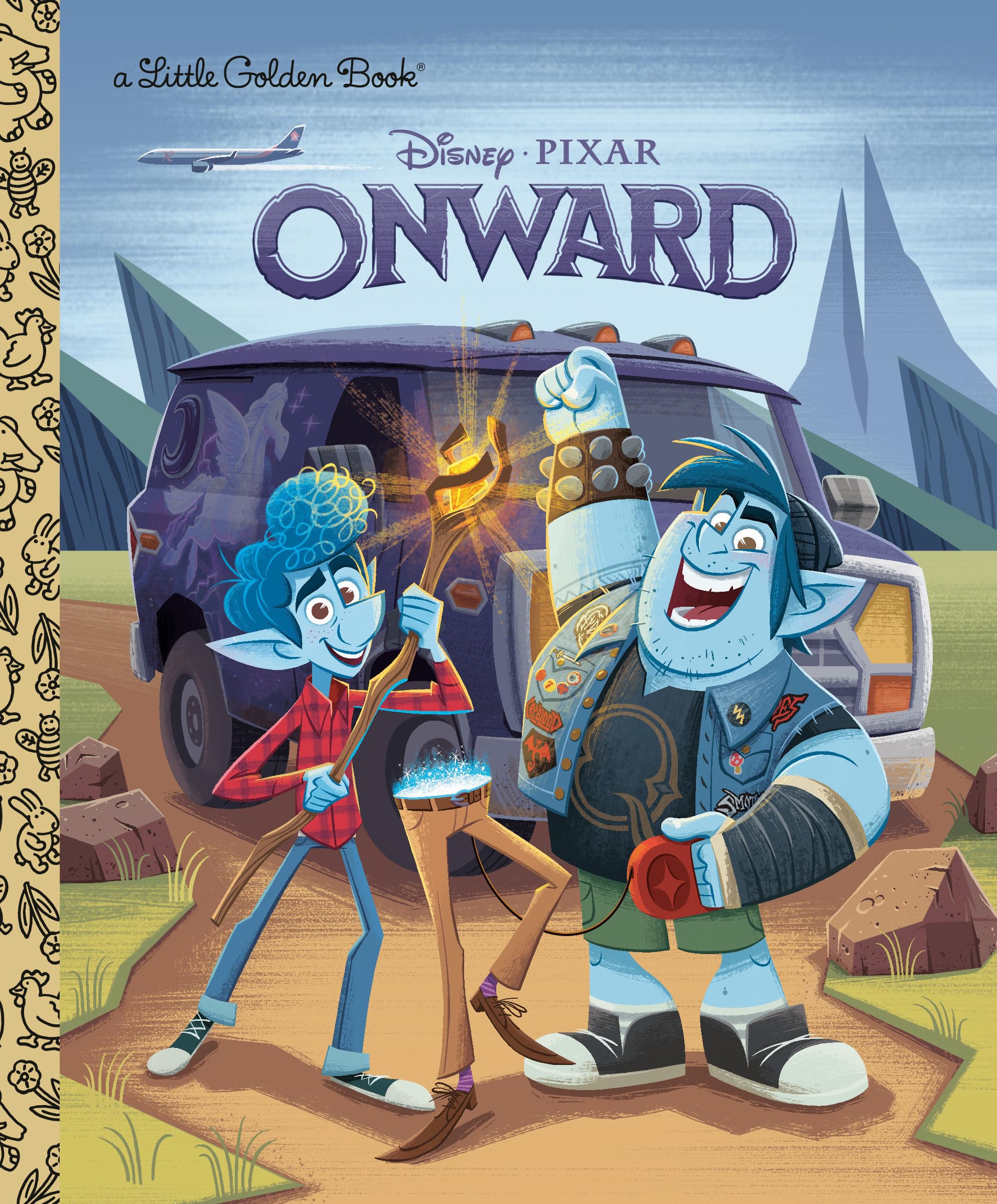 Disney Pixar Onward Little Golden Book - Classic Storybook for Kids, Perfect for Bedtime Reading & Disney Movie Fans