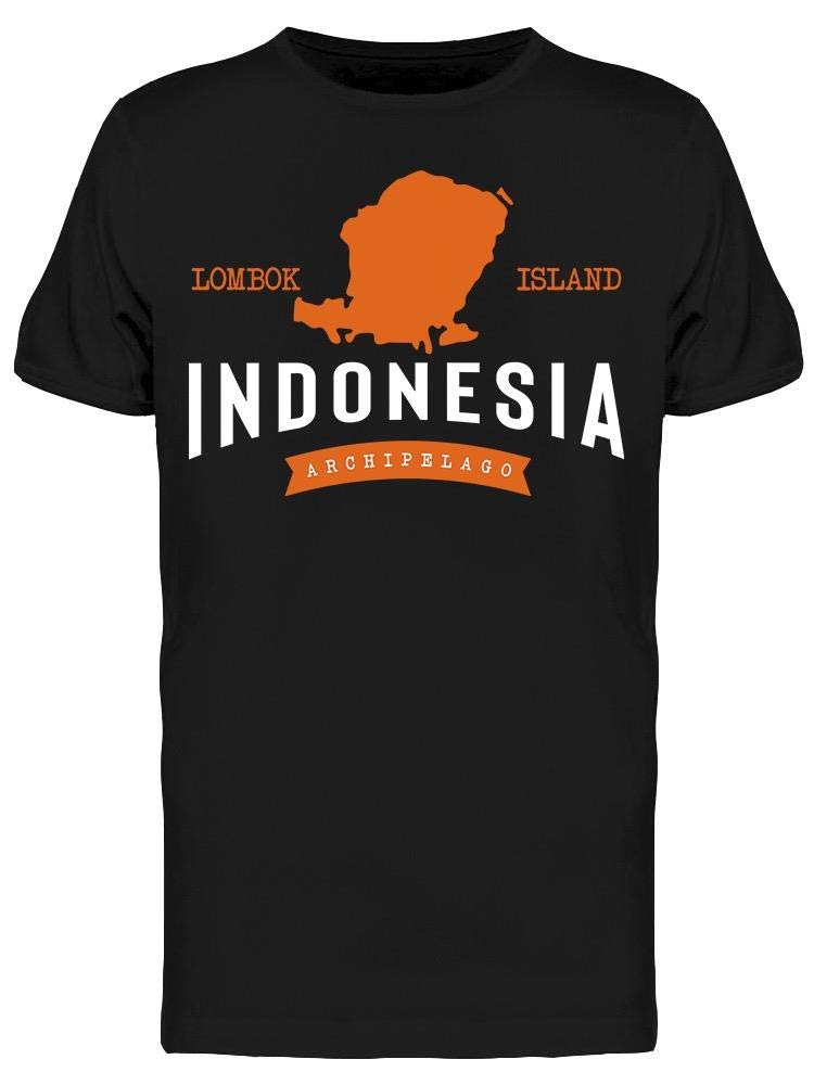 Smartprints Lombok Island Indonesia T-Shirt for Men - Stylish & Comfortable Graphic Tee for Casual Wear, Travel & Beach Outfits