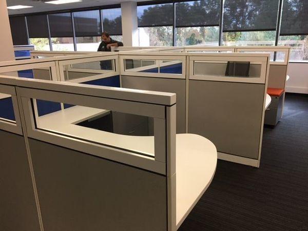 High-Quality Used Steelcase Cubicles for Office & Workspace - Durable & Affordable Office Partitions