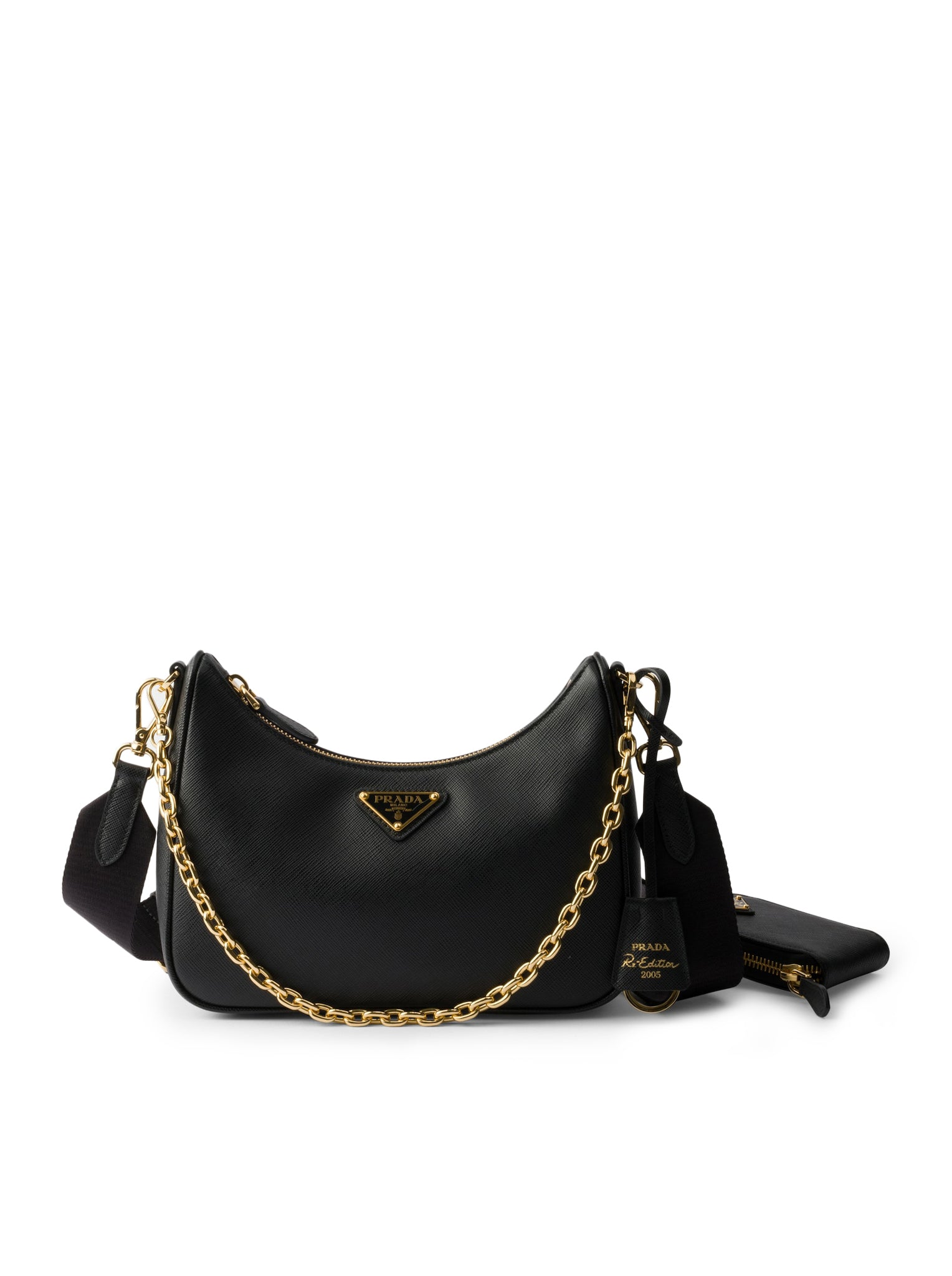 Prada Re-Edition 2005 Nylon Shoulder Bag - Vintage Inspired Handbag for Women | Perfect for Work, Travel & Everyday Use