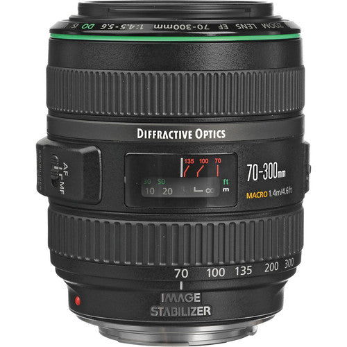 Canon EF 70-300mm f/4.5-5.6 DO IS USM Telephoto Zoom Lens - Refurbished | Professional Photography, Wildlife & Sports Shooting