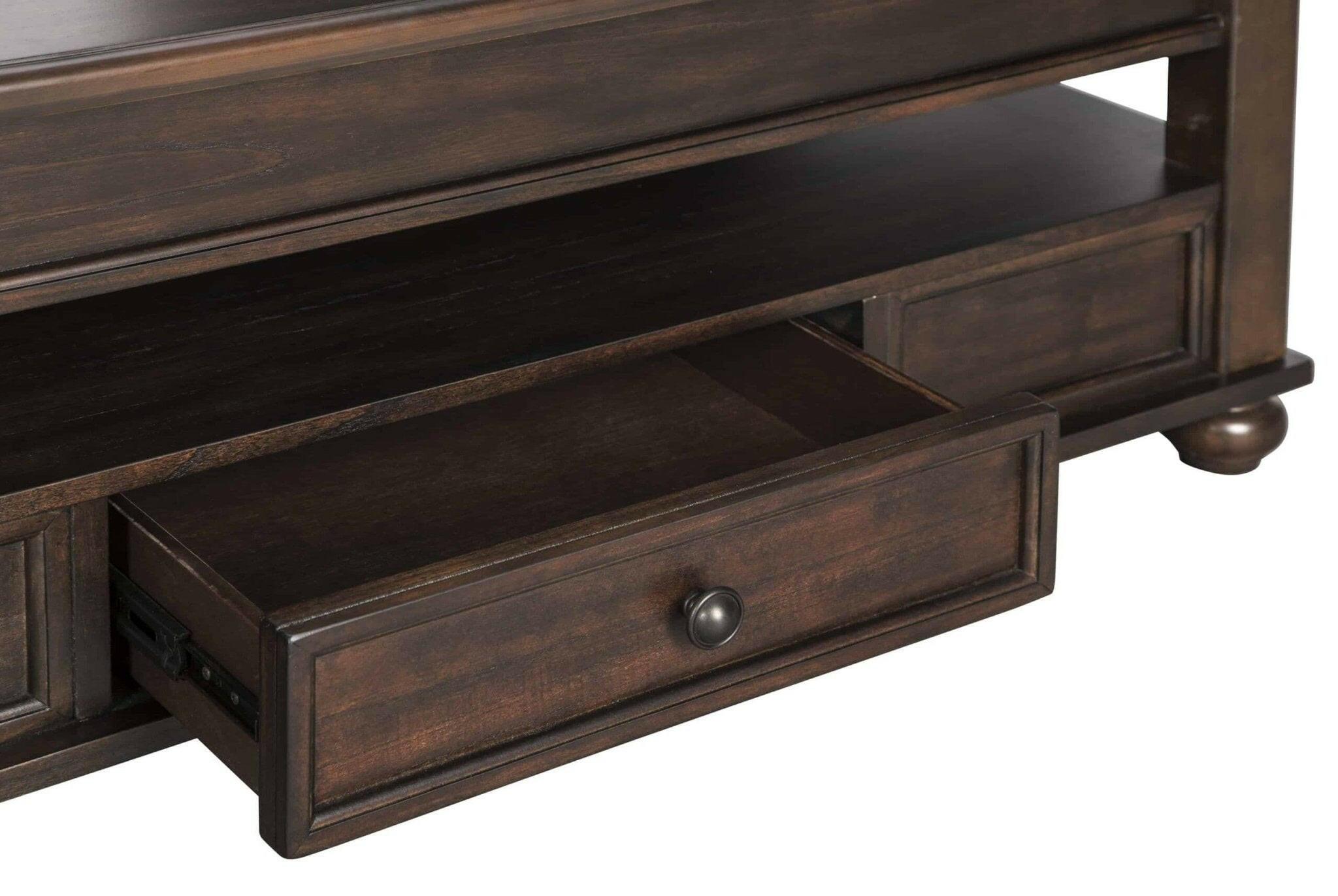 Barilanni Lift Top Coffee Table T9349 - Modern Lift-Top Design with Storage for Living Room, Home Office & Small Spaces - Perfect for Remote Work, Entertaining & Organization