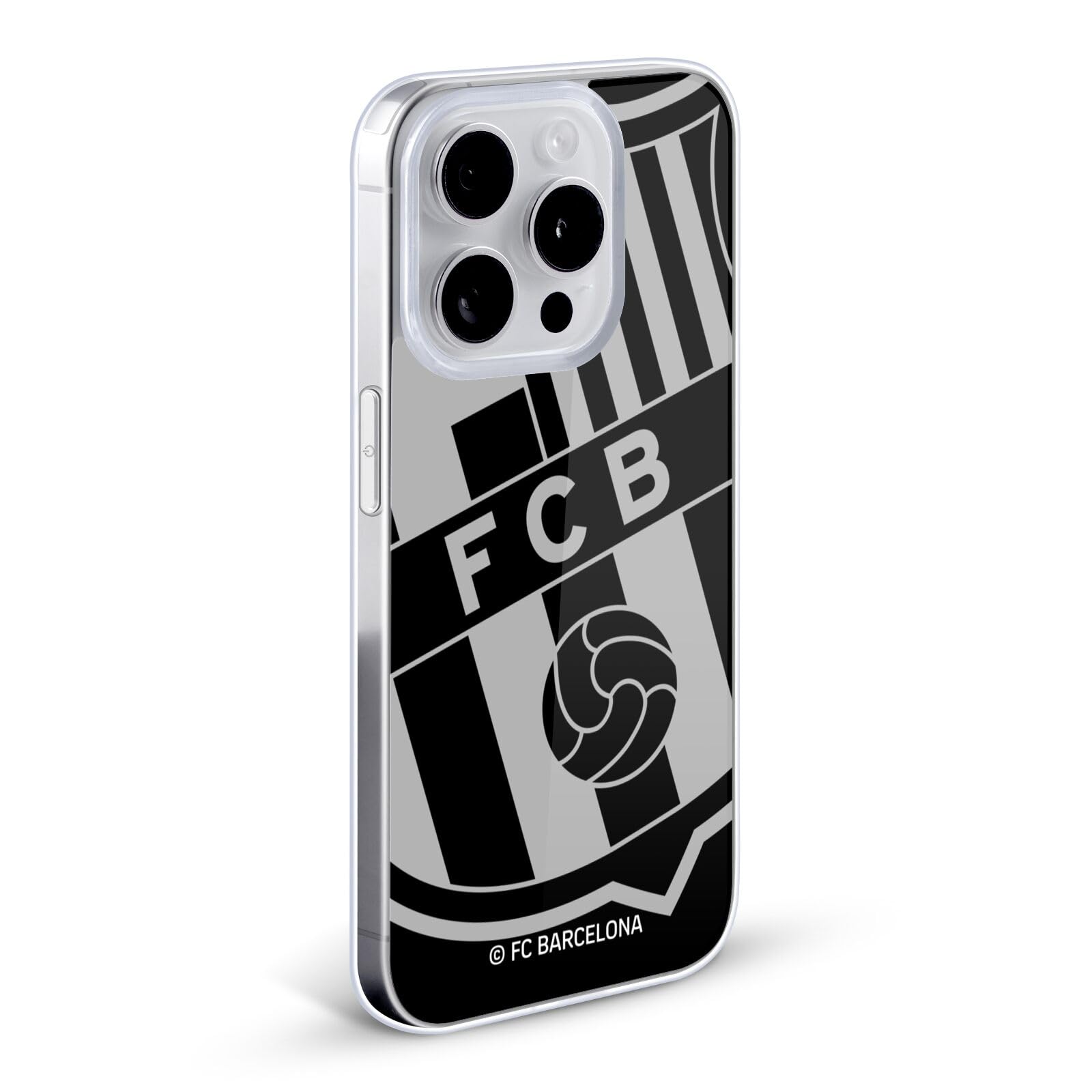 Official FC Barcelona Oversized Crest Soft Gel Case for Apple iPhone 11 Pro - Durable Protective Phone Cover with Team Logo, Perfect for Soccer Fans and Match Days