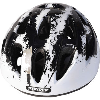 Strider Youth Splash Bicycle Helmet - Medium Size for Kids Ages 5-9 | Lightweight & Adjustable Bike Helmet for Boys & Girls | Perfect for Cycling, Scooter Riding & Outdoor Adventures