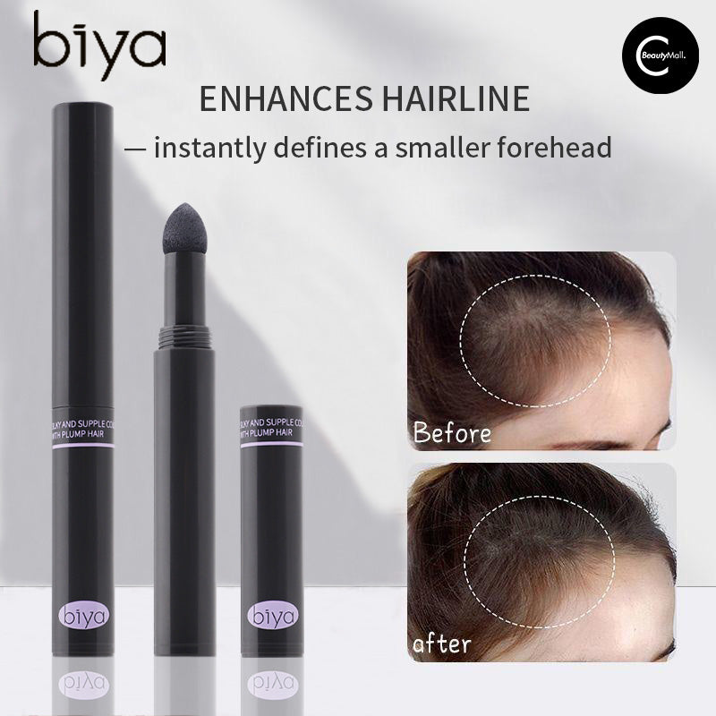Biya Hairline Powder Stick - Instant Hair Thickening & Concealer for Bald Spots & Receding Hairlines - Perfect for Daily Use, Special Occasions & Confidence Boost