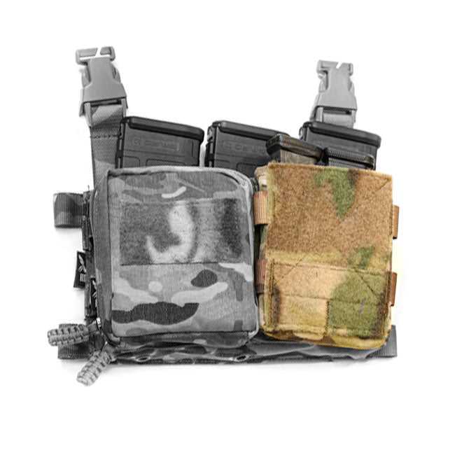 HRT Modulus Open Top Pouch - Durable Tactical Utility Pouch for Outdoor, Military, and Everyday Carry (EDC) Use - Perfect for Hiking, Camping, and Gear Organization