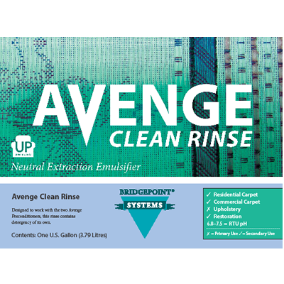 Avenge Clean Rinse Neutral Extraction Emulsifier - Professional Hair Color Remover for Salon & Home Use