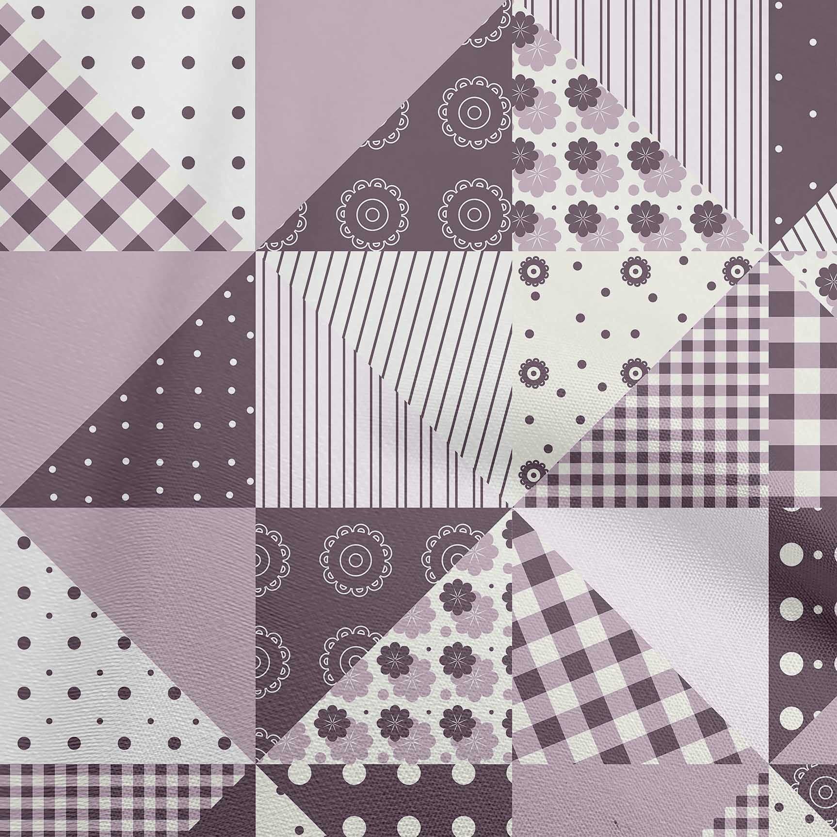 oneOone Georgette Viscose Mauve Fabric - 42 Inch Wide Printed Sewing Material by The Yard for DIY Clothing, Dresses & Home Decor Projects