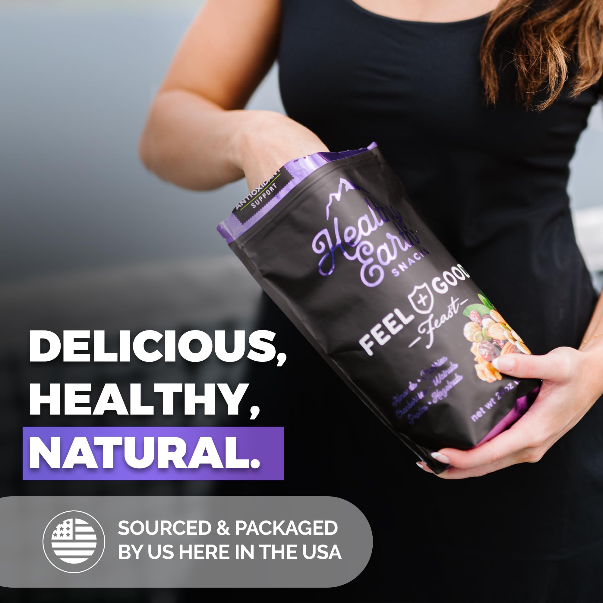 Premium Unsalted Mixed Nuts & Trail Mix - Peanut Free, Sugar Free, Gluten Free Snacks | High Protein, High Fiber, No Preservatives | Natural Antioxidant Rich Snack for Hiking, Office & Healthy Lifestyle