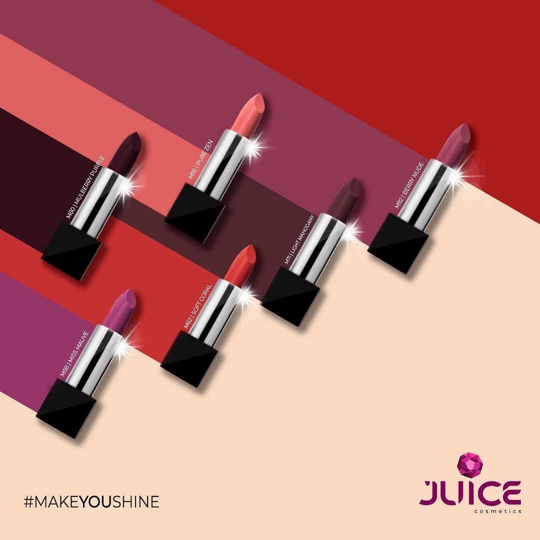 Matte Red Juice Lipstick - Long Lasting Hydrating Lip Color for Women, Vegan & Cruelty-Free - Perfect for Daily Wear, Parties & Special Occasions