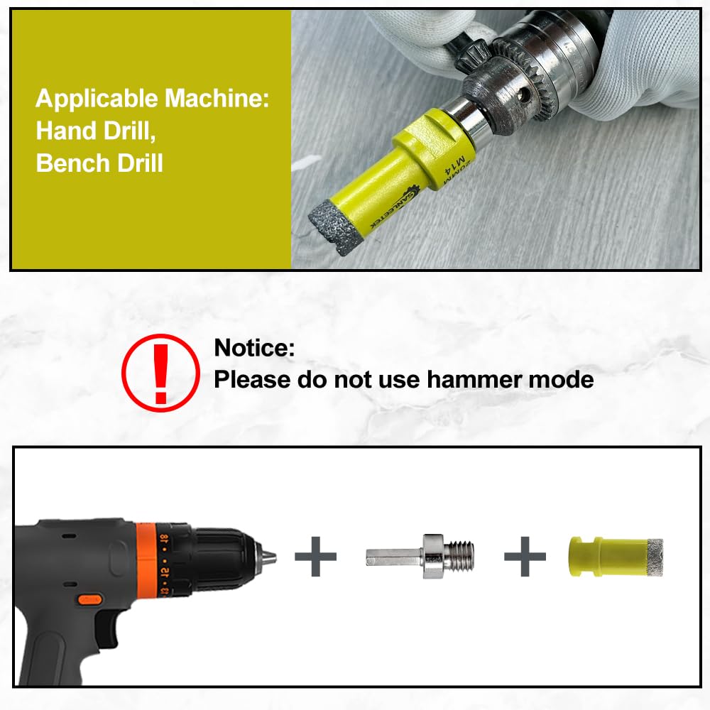 Core Drill Bit Adapter - 2pcs 5/8