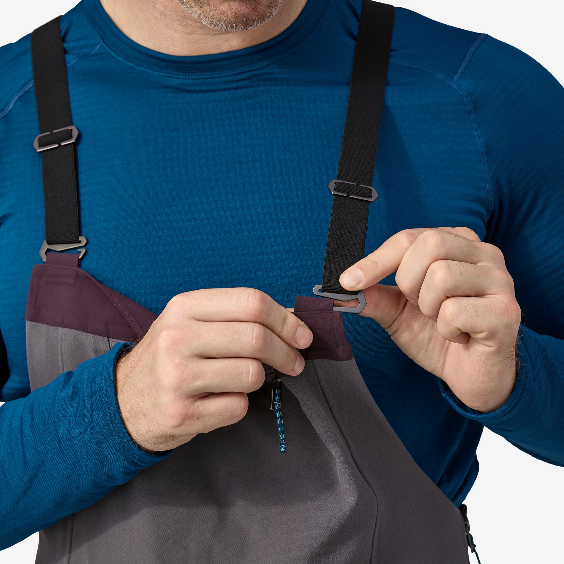 Men's Insulated Snow Bib Overalls - Waterproof Winter Ski Pants for Snowboarding & Outdoor Activities