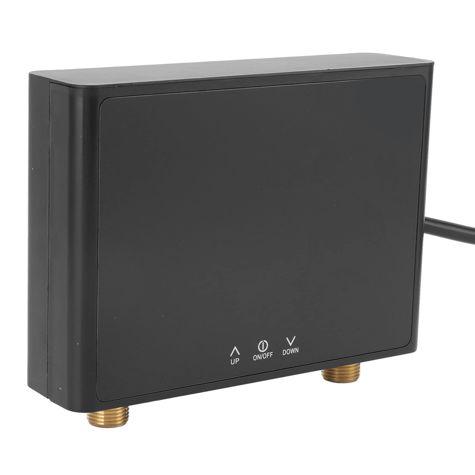 3000W Smart Variable Frequency Electric Instant Water Heater - Pure Black - 110V US Plug for Kitchen, Bathroom & Shower - Fast Heating, Energy Efficient, Constant Temperature Control - Perfect for Home, RV & Small Apartments