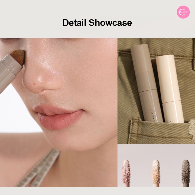 JUDYDOLL Dual Action Liquid Contour & Highlighter - Creamy Blendable Face Makeup for Cheekbones & Nose - Perfect for Everyday Glam & Photo Shoots