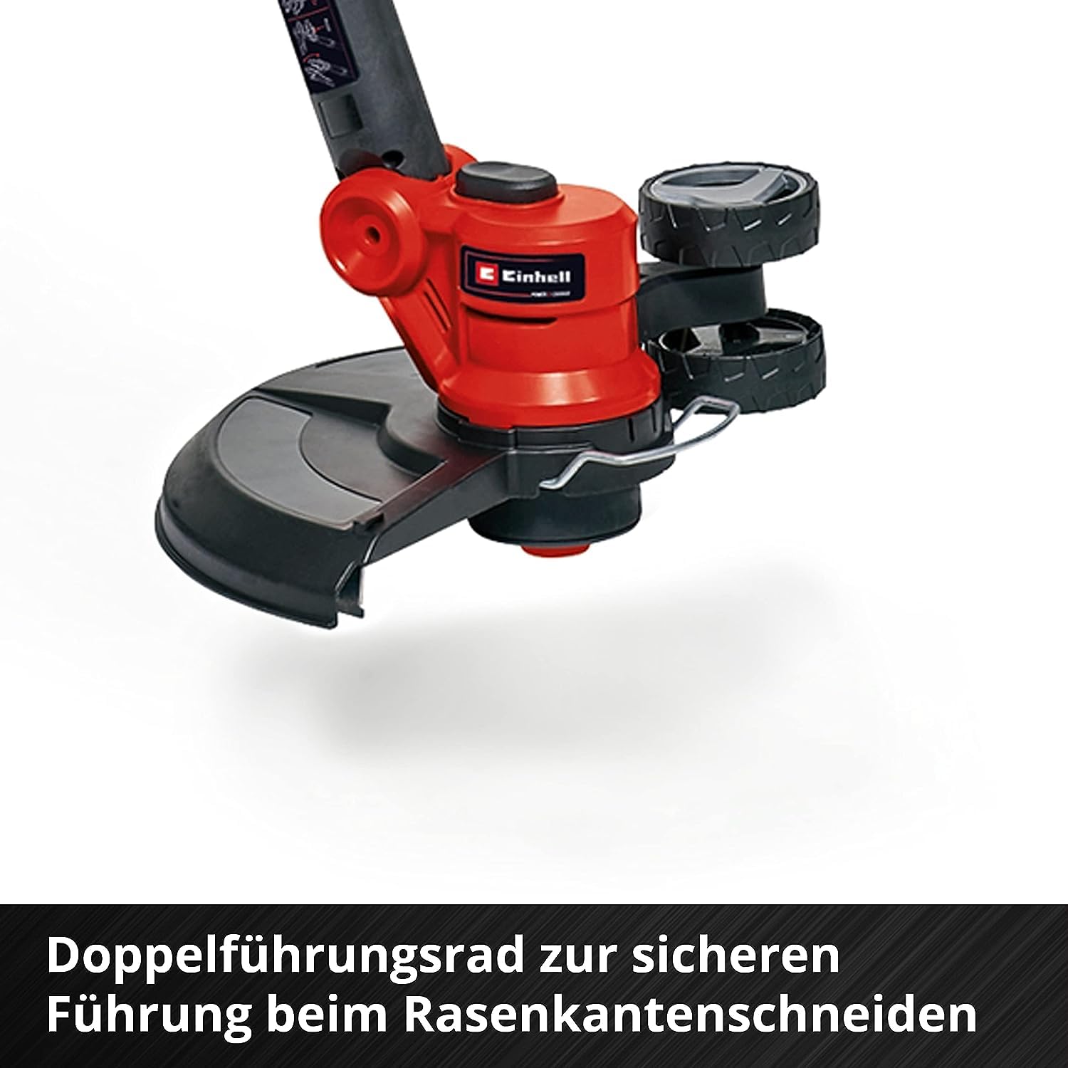 Einhell GE-CT 18/30 Li-Solo Power X-Change Cordless Grass Trimmer - 18V Lithium-Ion, 30cm Cutting Width, 90° Adjustable Head, Includes Spool (Battery & Charger Not Included) - Perfect for Lawn Edging, Yard Maintenance & Landscaping