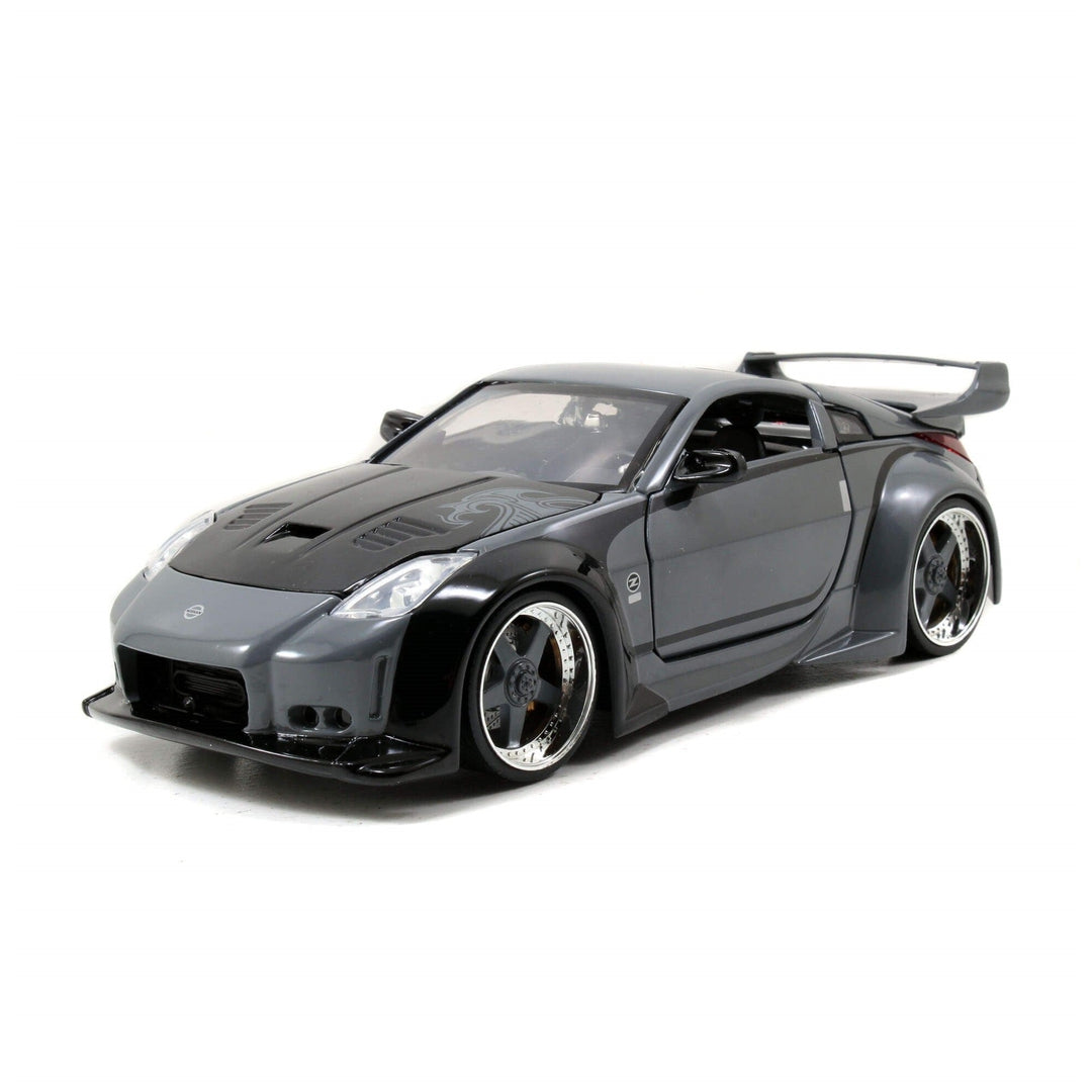 1:24 Scale D.K.'s Nissan 350Z Diecast Model Car - Fast and Furious Movie Replica - Collectible Toy for Display & Racing Game Scenes
