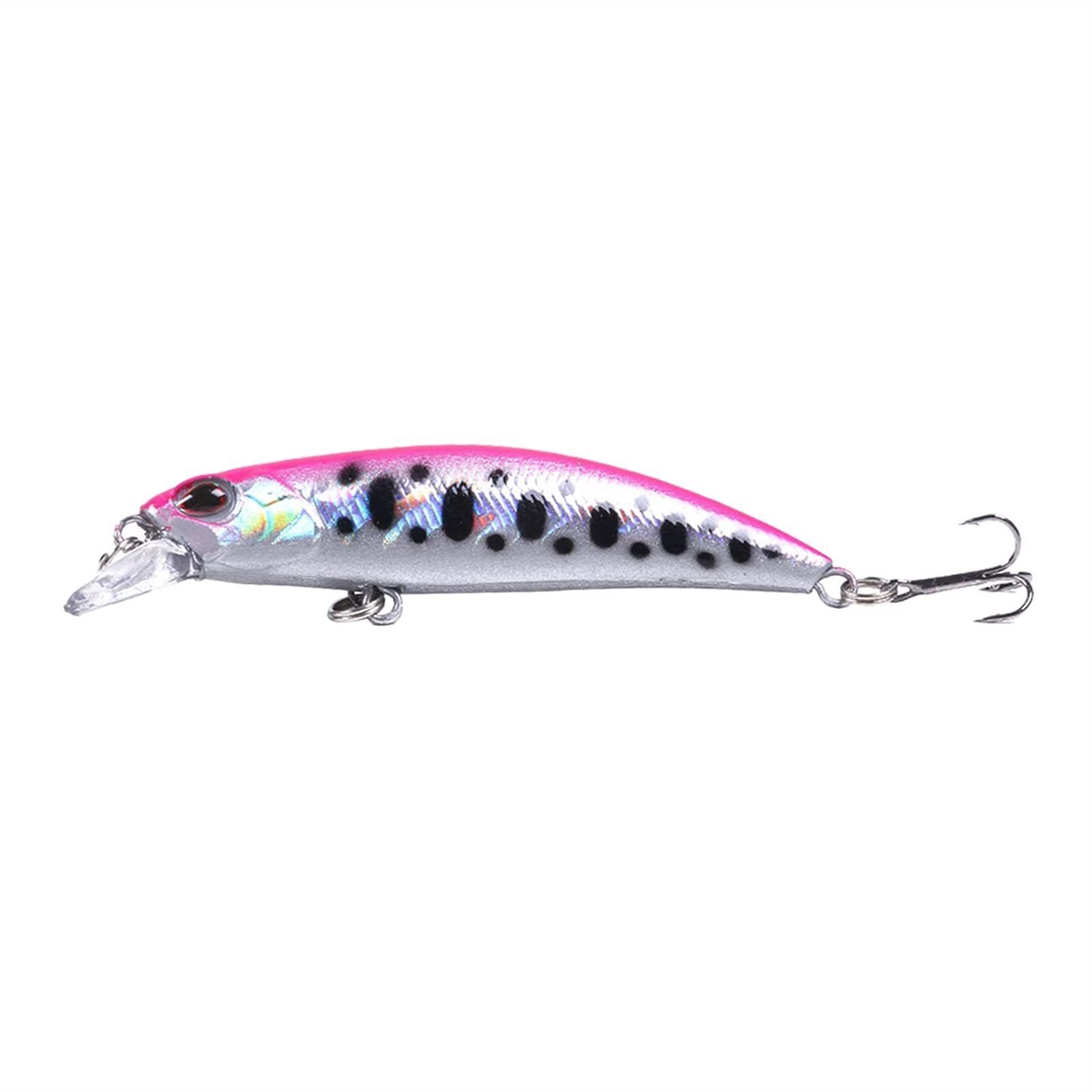 Premium Fishing Crankbait Lure - 4.7/2.7/0.39 Inch Hard Bait Minnow with Attractants - Green Color for Bass, Trout & Freshwater Fishing - Ideal for Casting, Trolling & Ice Fishing Tackle Accessories