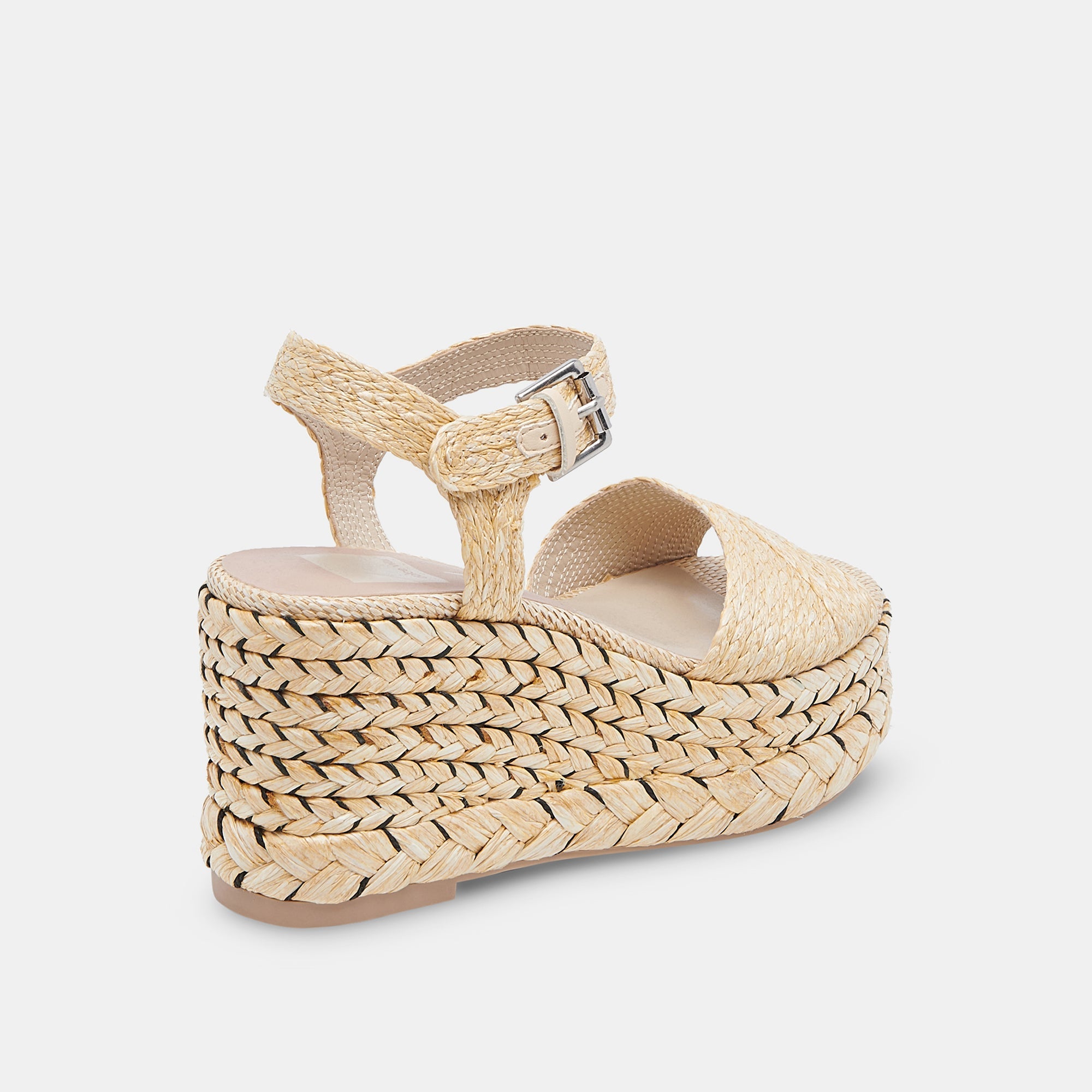 TIAGO WEDGES LT NATURAL RAFFIA Women's Comfortable Summer Sandals - Breathable Casual Shoes for Beach, Vacation & Everyday Wear