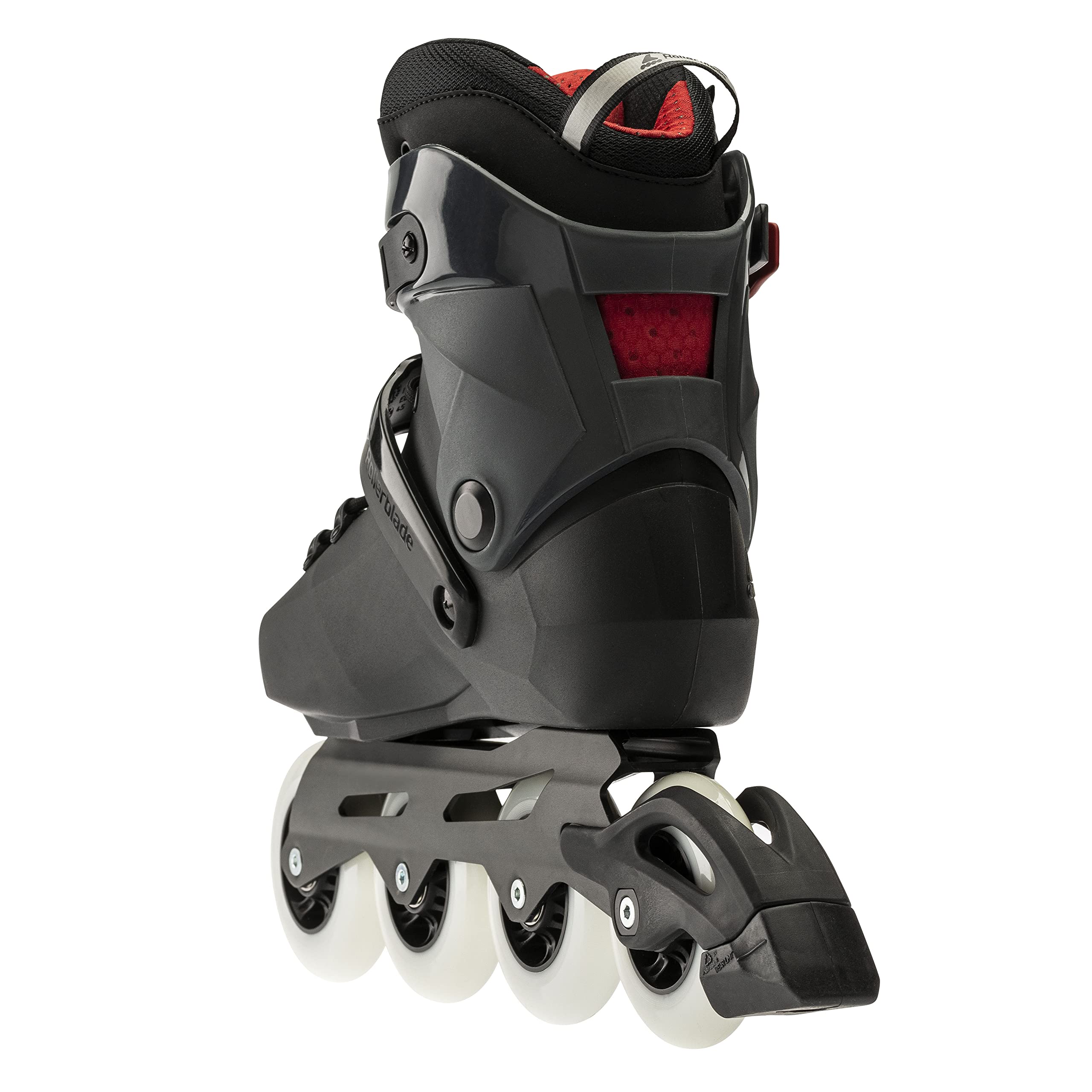 Rollerblade Maxxum XT Men's Urban Inline Skates for Adults - High Performance Black & Red Fitness Skates for Outdoor Exercise, Commuting & City Skating