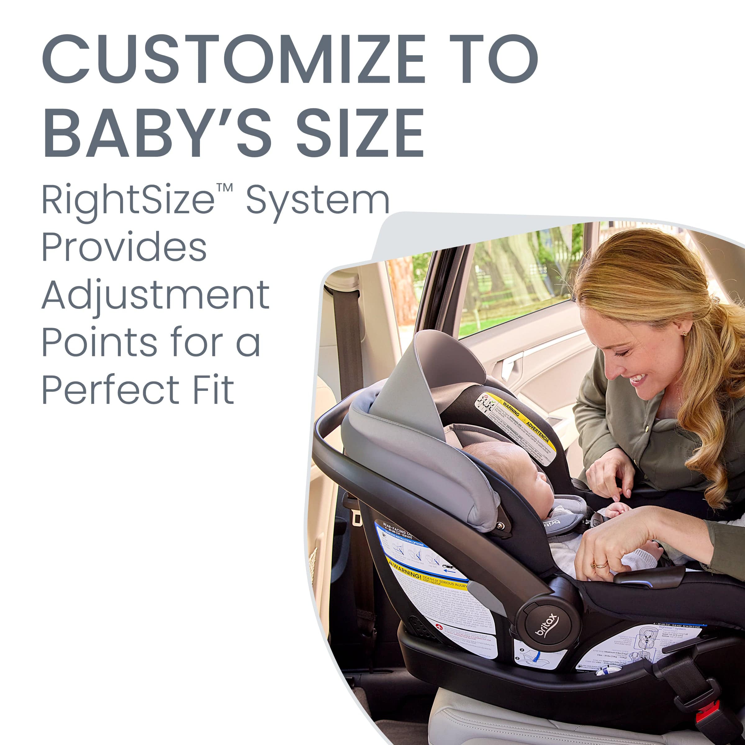 Britax Willow Brook S+ Travel System - Lightweight Stroller & Infant Car Seat Combo for Safe & Comfortable Baby Travel - Perfect for Shopping, Walks & Family Outings