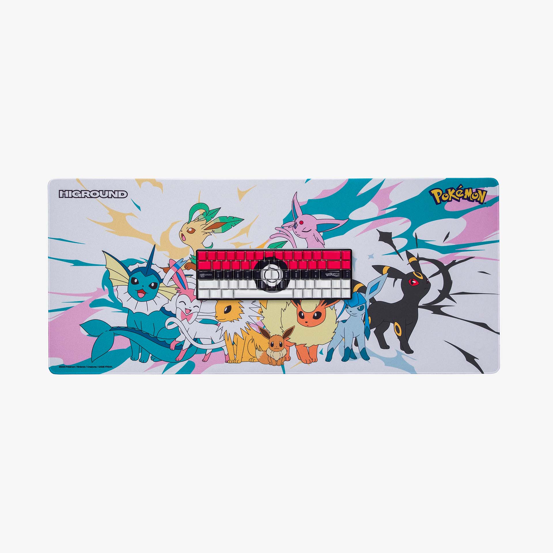 Pokémon Eevee XL Gaming Mouse Pad - Large Extended Mouse Mat for PC & Laptop - Perfect for Gamers, Office Work & Anime Fans