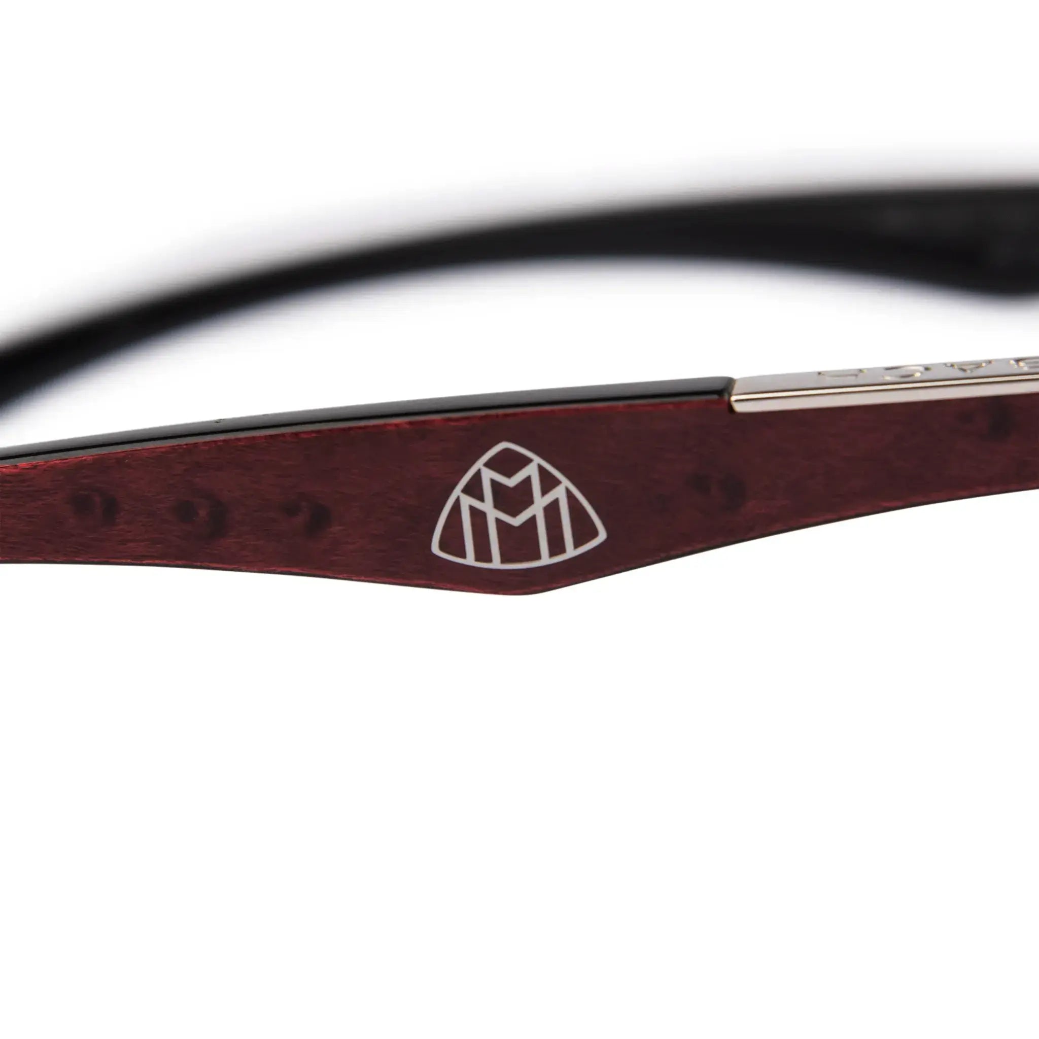 Maybach Eyewear The Artist III Polarized Sunglasses - Custom Brown Fade Diamond Cut Lens - Premium UV Protection - Perfect for Outdoor Activities & Fashion Statement