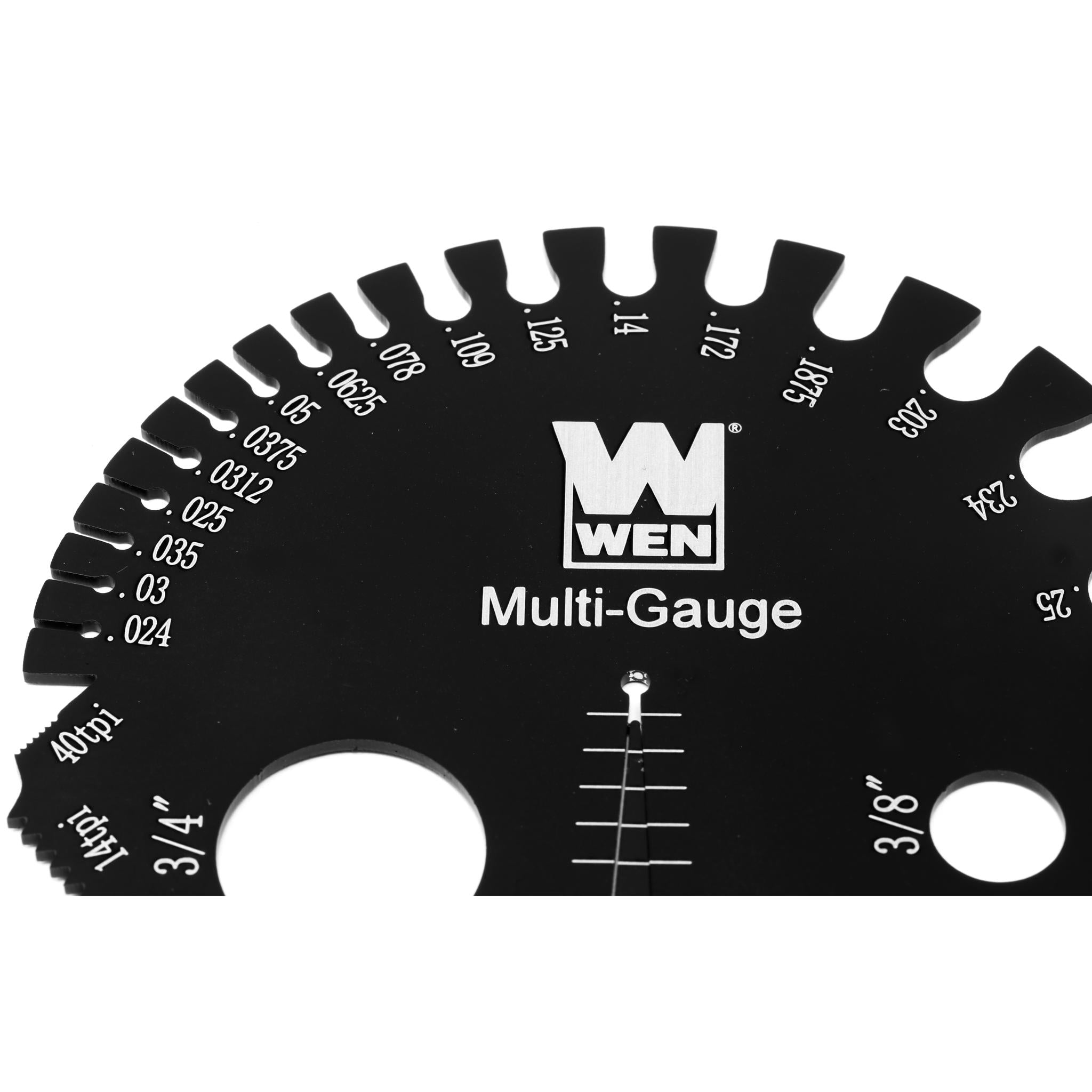 WEN ME210G Metric & Imperial Thread Pitch Gauge Set - 2 Pack with Carrying Case | Precision Measuring Tool for Metalworking, Plumbing & Automotive Repair