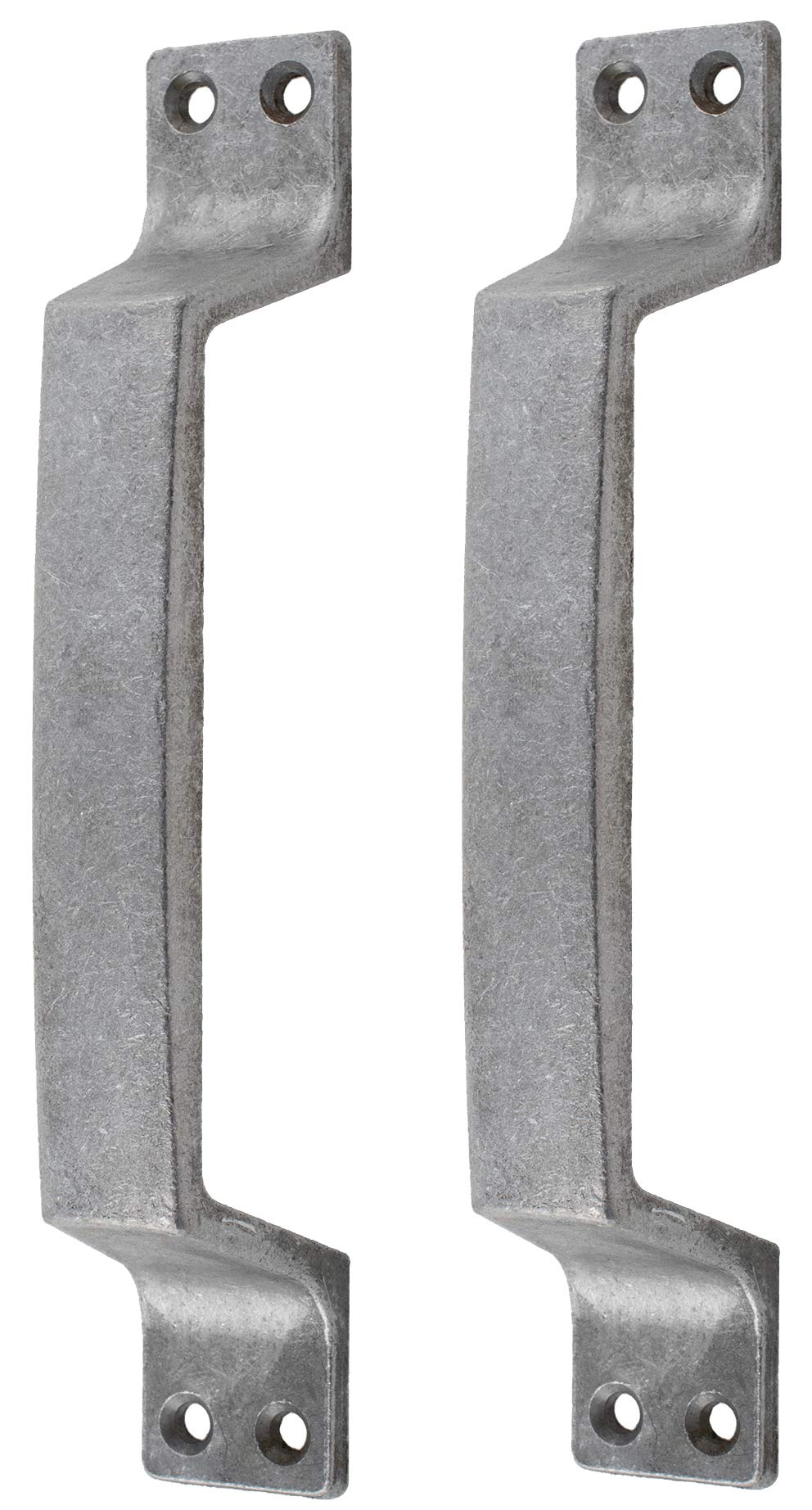 Stainless Steel Door Push Handle - Pack of 2 - Heavy Duty Metal Pull Handle for Wooden Doors - Perfect for Home, Office & Commercial Entryways