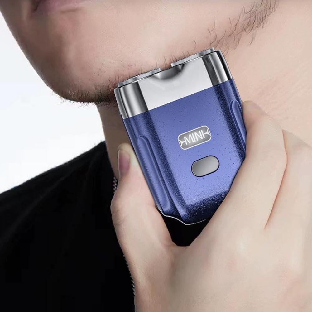 2024 Upgraded Electric Shaver 7200 - Rechargeable Waterproof Men's Razor with Dual Head, Fast 1-Hour Charging | Portable Wet/Dry Shaver for Travel, Gym & Daily Grooming