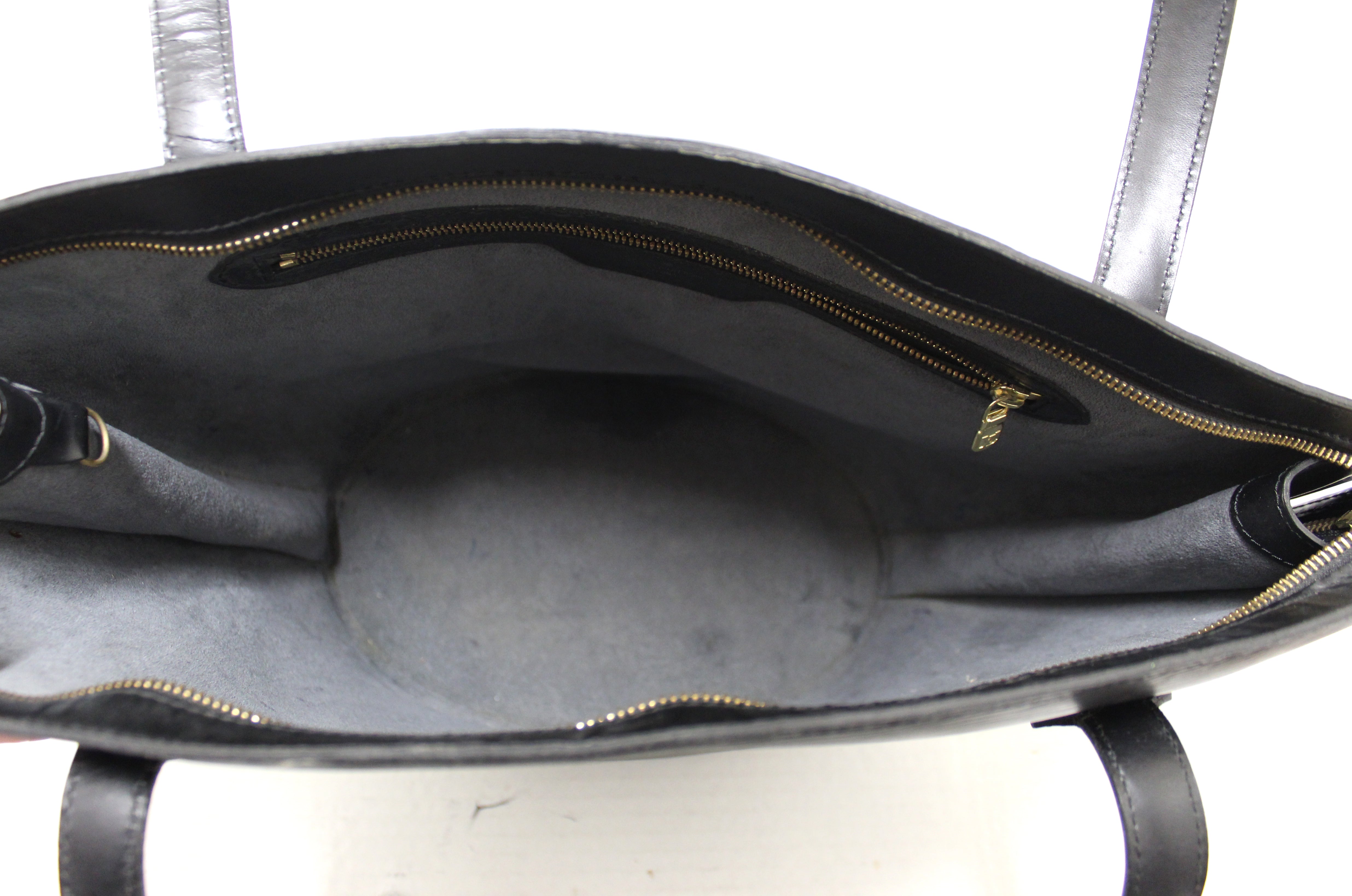 Authentic Louis Vuitton St Jacques Black GM Shoulder Bag - Luxury Designer Handbag for Women, Perfect for Work, Travel & Evening Events
