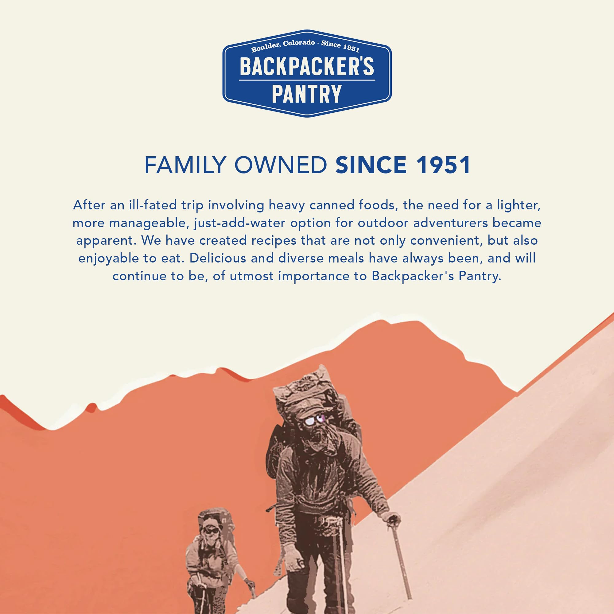 Backpacker's Pantry Kathmandu Curry - Freeze Dried Backpacking & Camping Food - High Protein Vegan Meal (24g Protein) - Gluten-Free Emergency Food Supply - Perfect for Hiking, Camping & Survival Situations