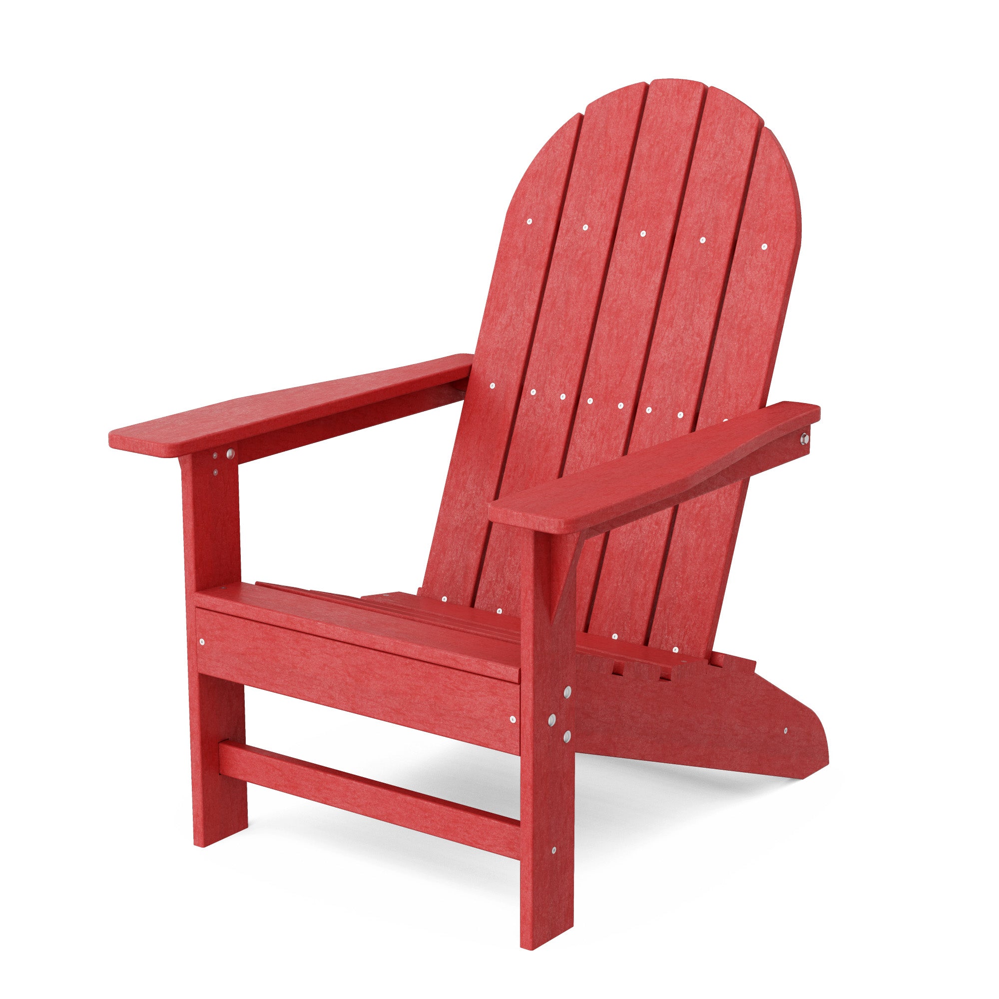 Freedom Modern Adirondack Chair & Side Table Set - Durable Outdoor Patio Furniture for Garden, Poolside, Deck, and Backyard Relaxation