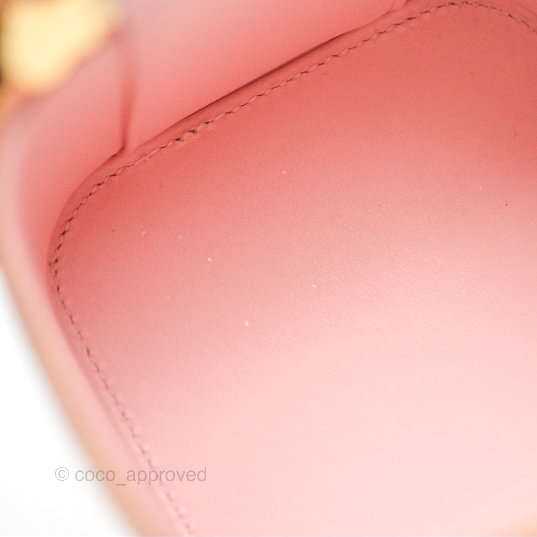Celine Mini Vanity Case in Triomphe Smooth Calfskin Leather - Light Pink Crossbody Bag for Women | Perfect for Date Night, Travel & Everyday Use