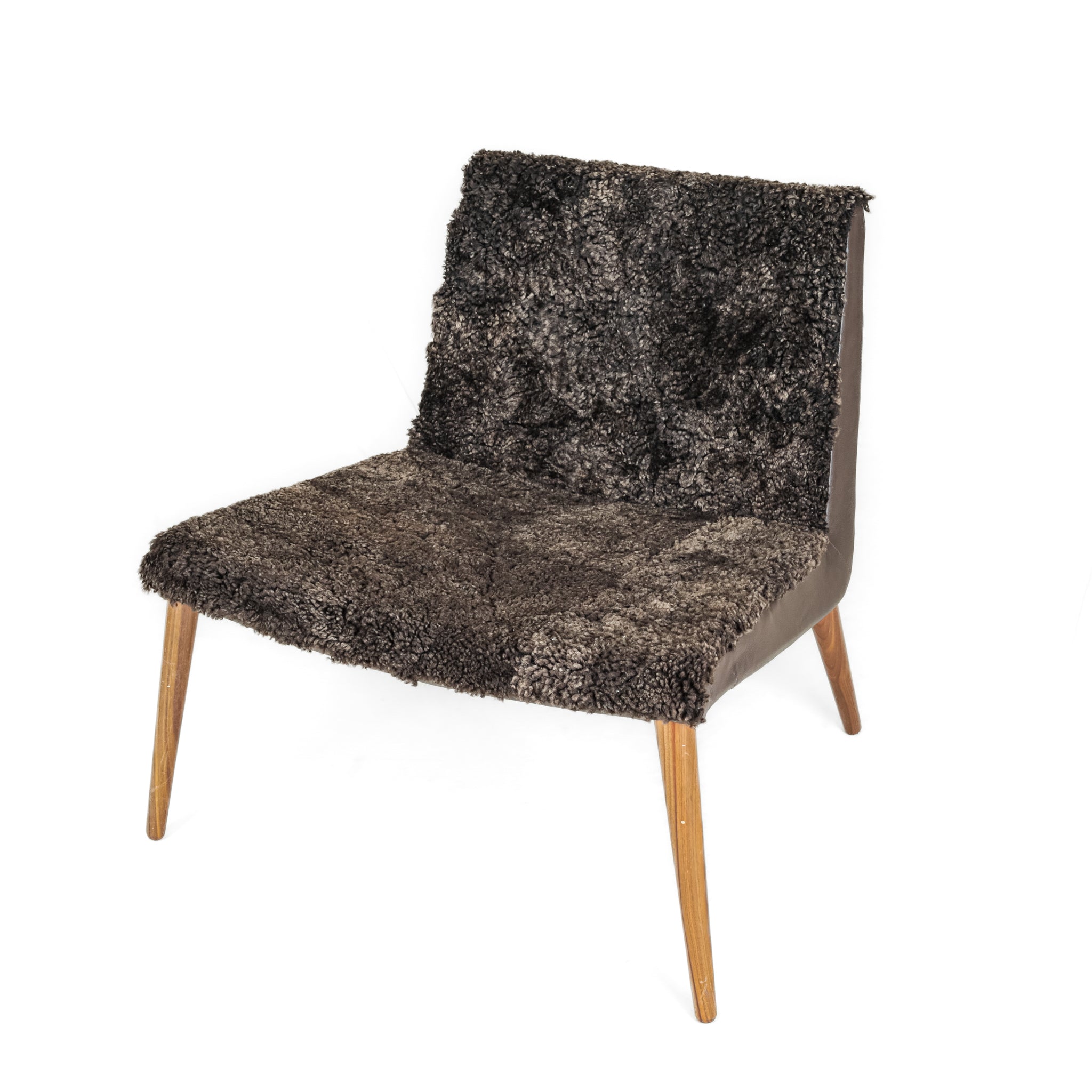 KEBE Nordi Lamb Chair - Modern Accent Chair for Living Room, Bedroom & Office - Cozy Upholstered Armchair with Soft Fabric & Sturdy Frame - Perfect for Relaxing, Reading & Decorating