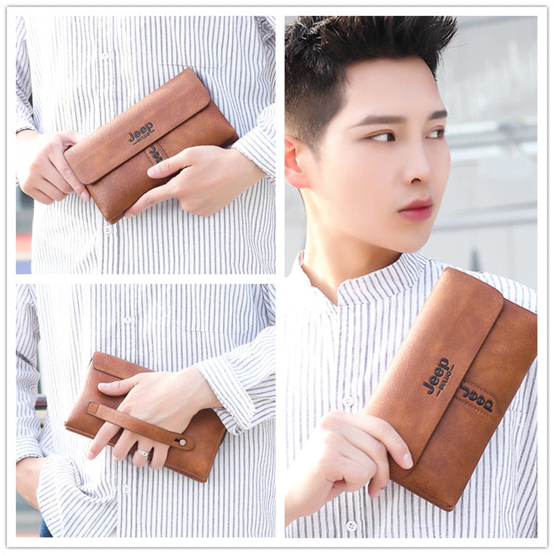 Stylish Women's PU Leather Wallet Clutch Bag - Slim RFID Blocking Crossbody Purse for Evening Parties, Travel & Daily Use