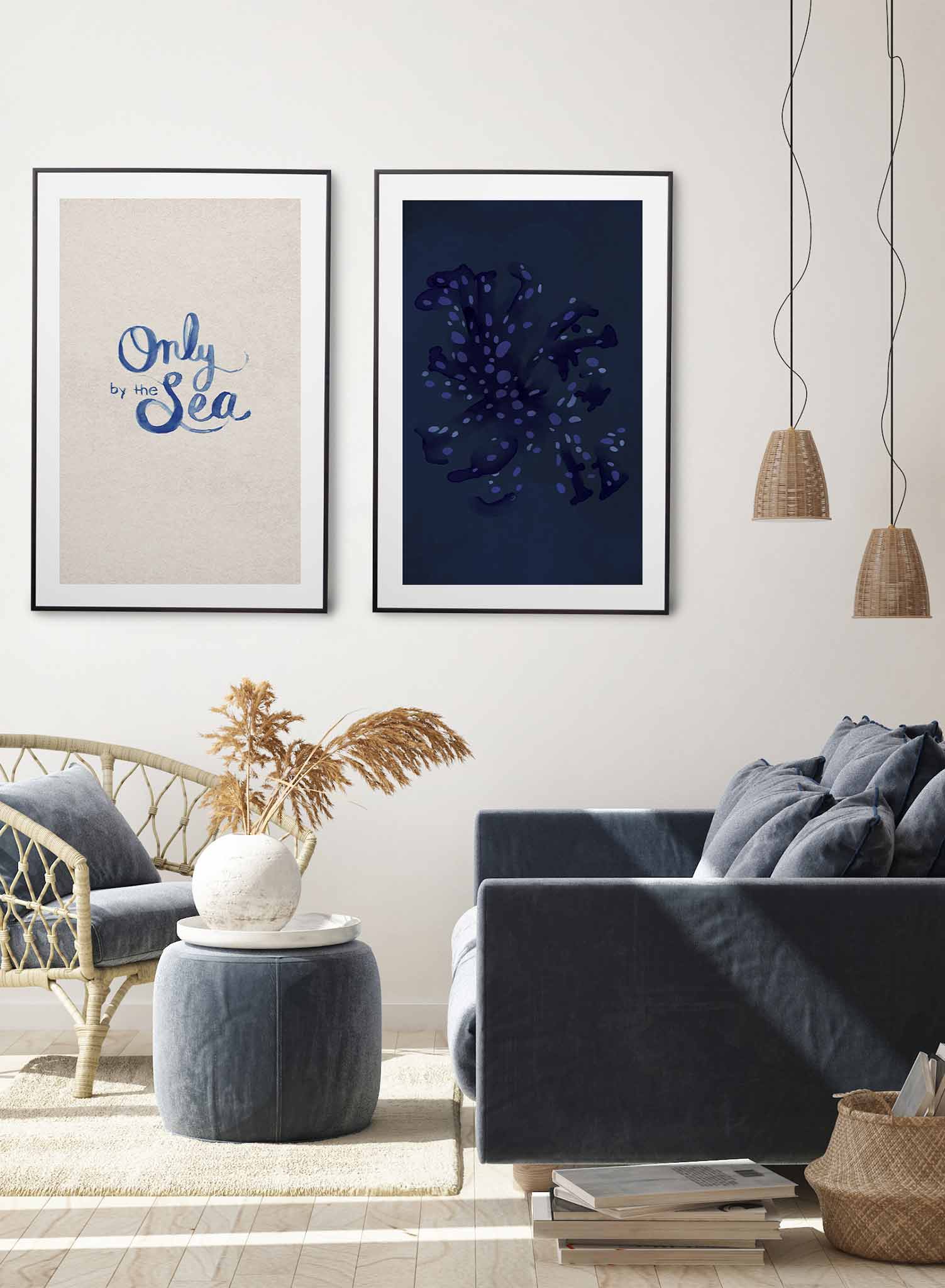 Marine Gem Poster - Stunning Ocean Art Print for Home & Office Decor | Perfect for Living Room, Bedroom, or Beach House Wall Art