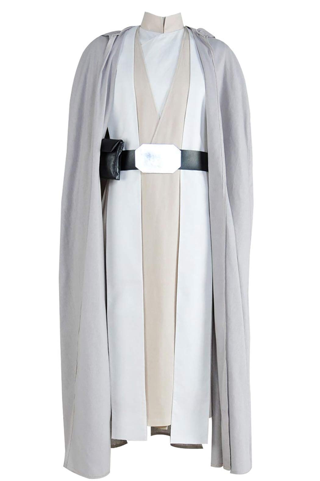 Men's Luke Skywalker Costume for Halloween & Cosplay - The Force Awakens White Jedi Outfit | Perfect for Star Wars Parties, Comic Con & Costume Events